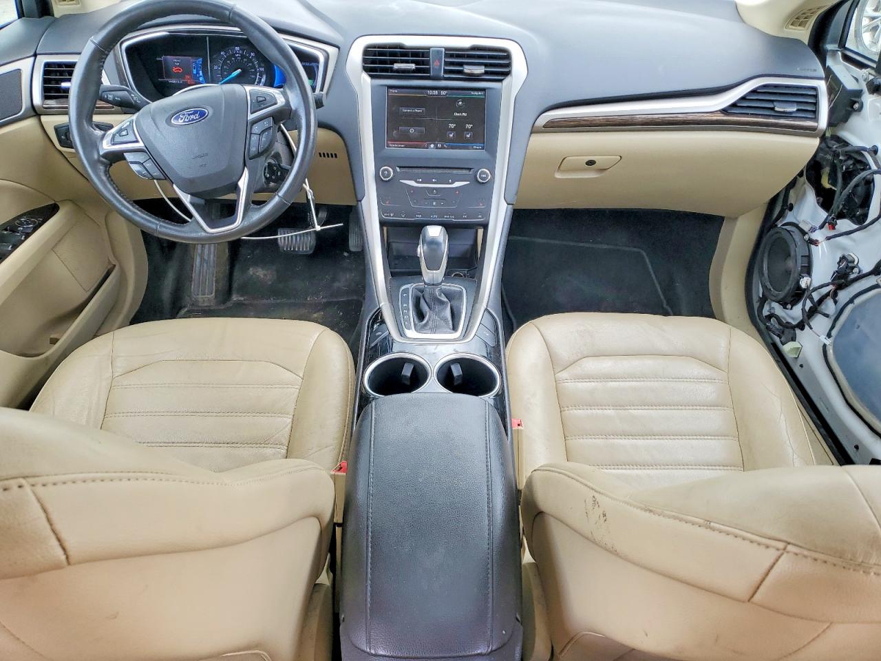 2013 Ford Fusion Se Hybrid Белый vin: 3FA6P0LU6DR358008
