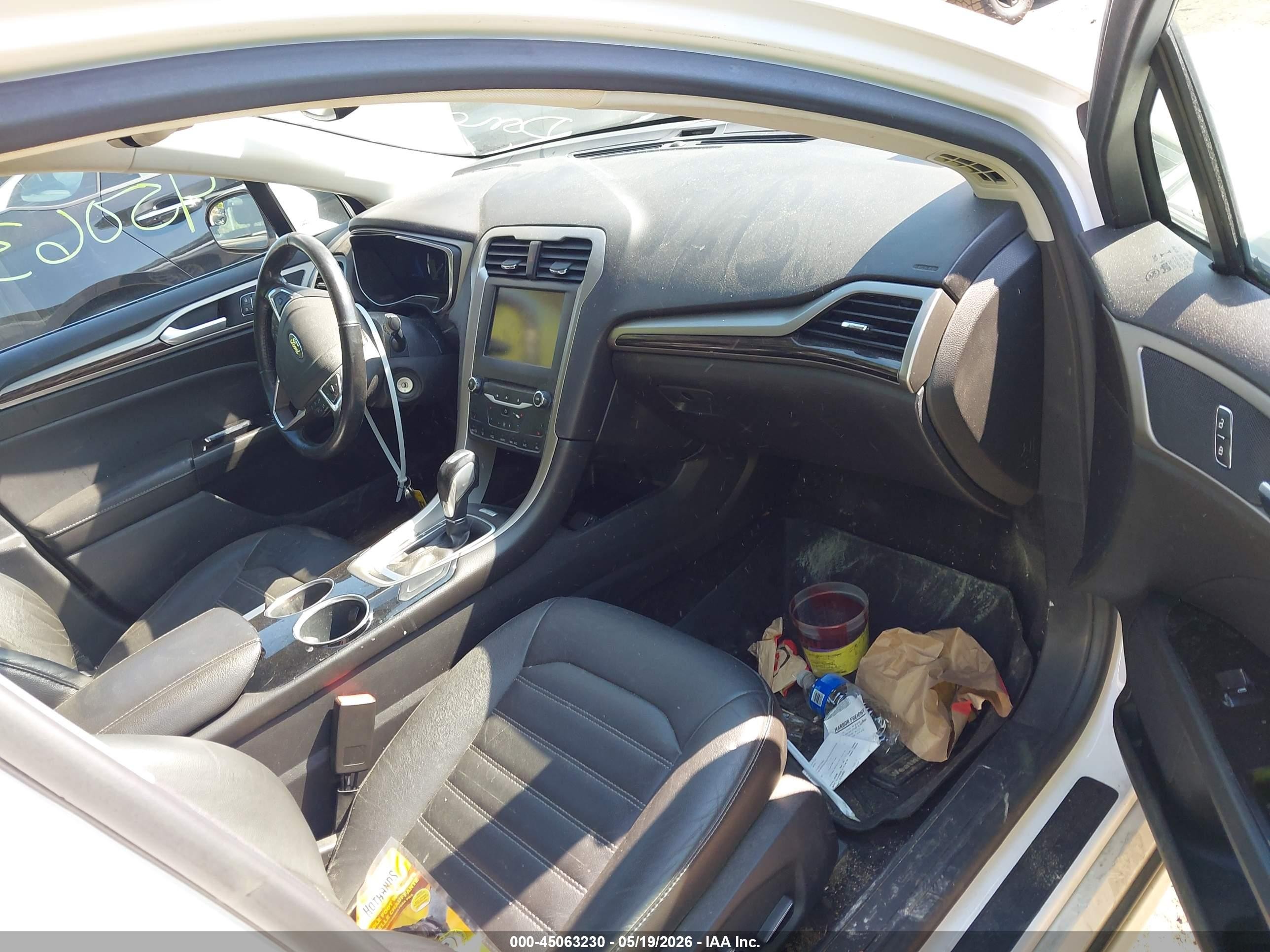 2013 Ford Fusion Hybrid Se Бежевый vin: 3FA6P0LU6DR380963