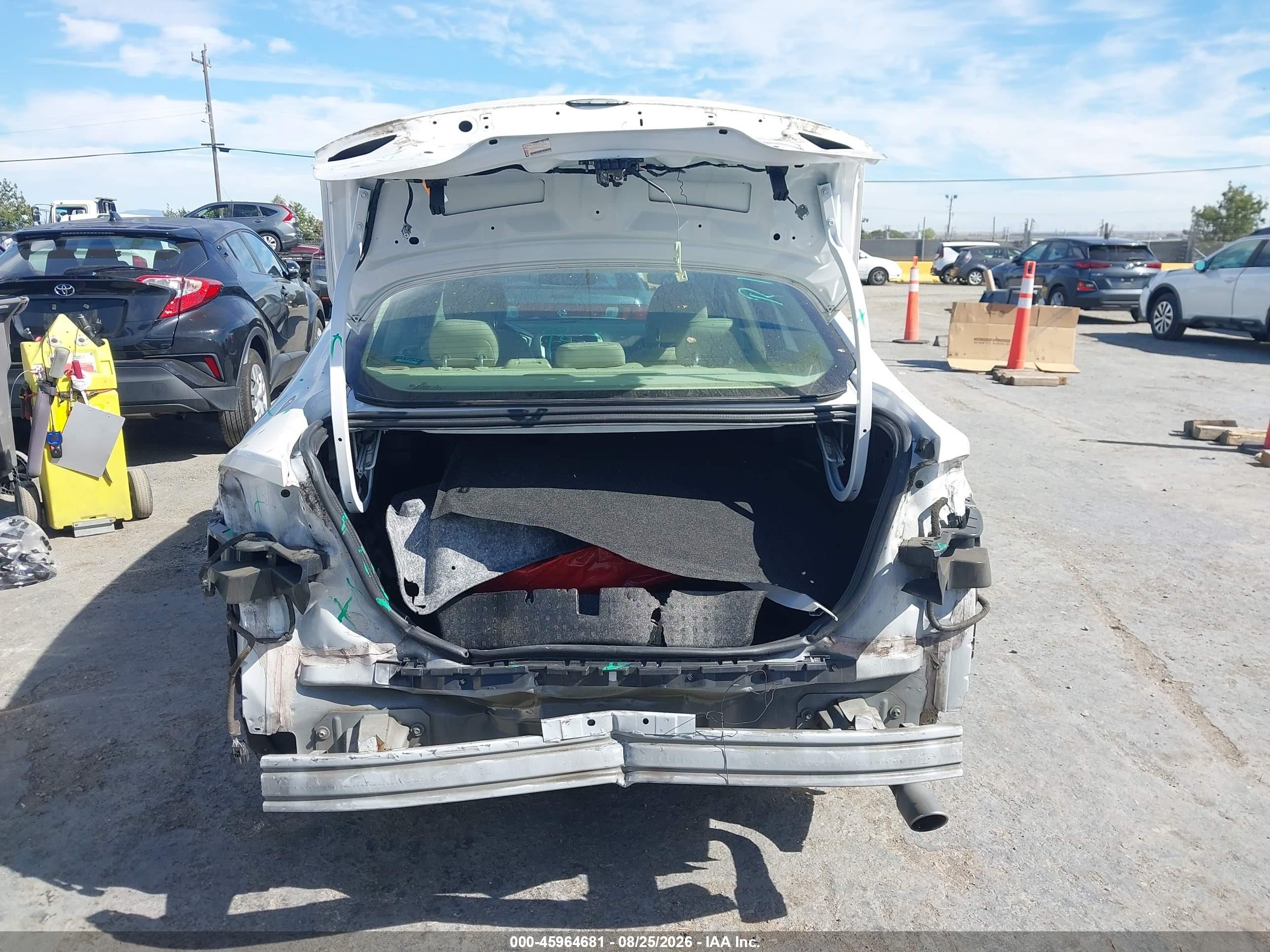 2014 Ford Fusion Hybrid Se White vin: 3FA6P0LU6ER170431