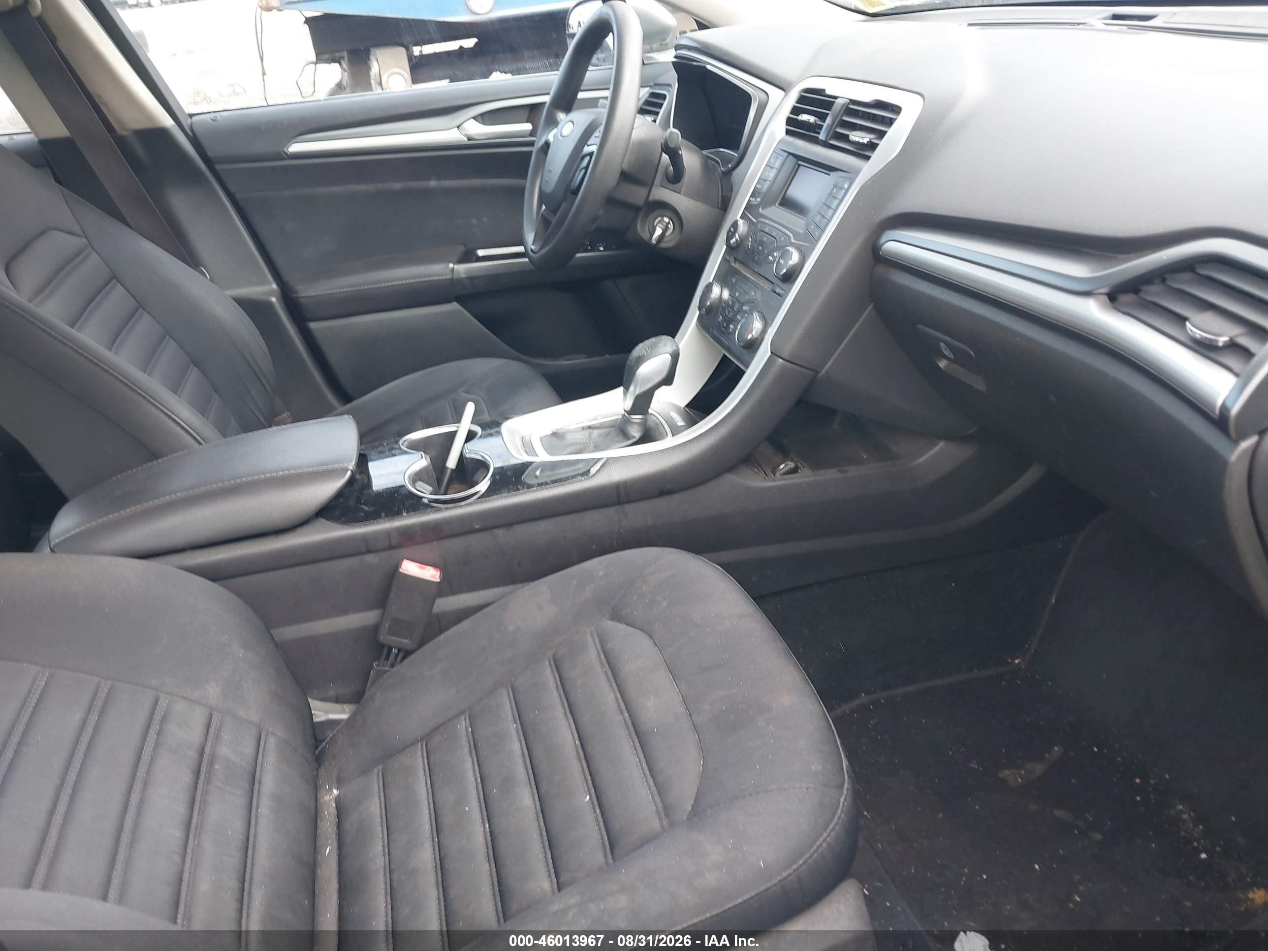 2014 Ford Fusion Hybrid Se Gray vin: 3FA6P0LU6ER189836