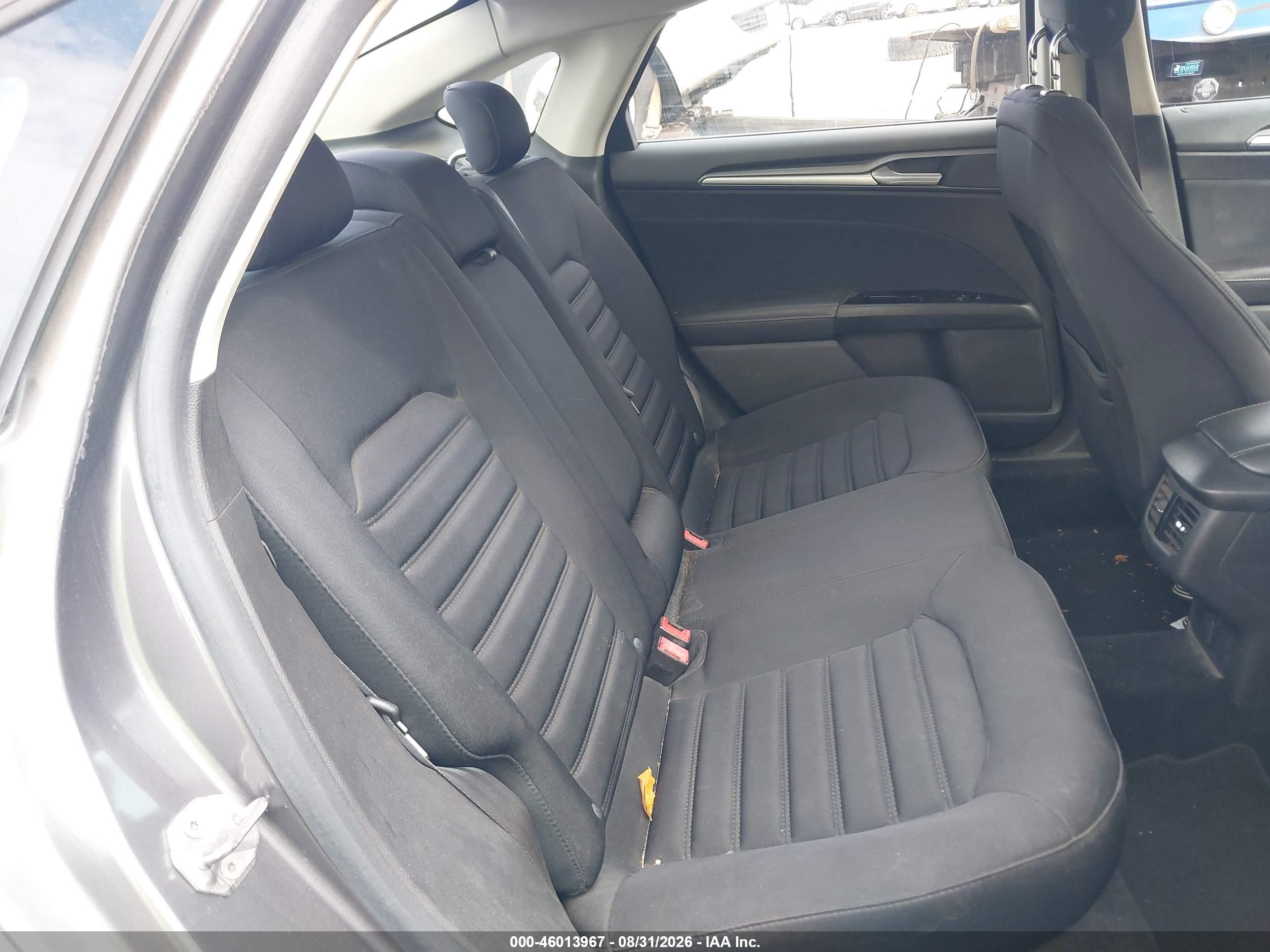 2014 Ford Fusion Hybrid Se Gray vin: 3FA6P0LU6ER189836