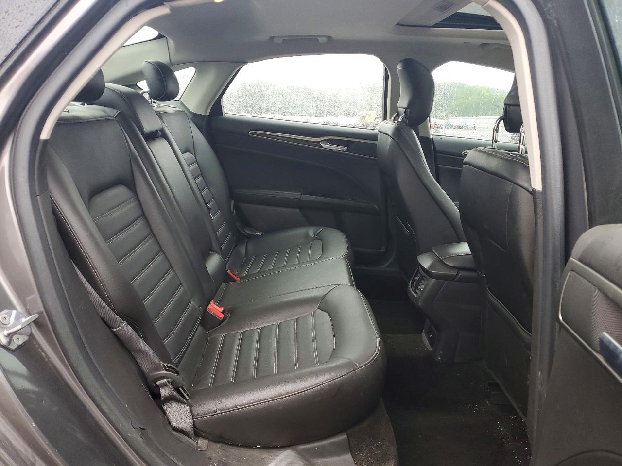 2014 Ford Fusion Se Hybrid Gray vin: 3FA6P0LU6ER296238