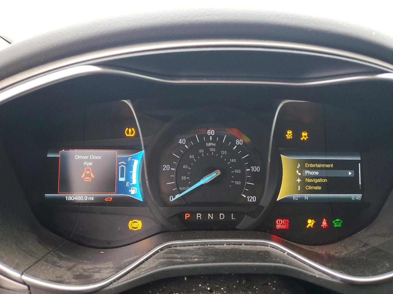 2014 Ford Fusion Se Hybrid Gray vin: 3FA6P0LU6ER296238