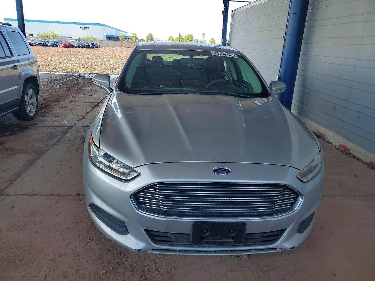 2014 Ford Fusion Se Hybrid Silver vin: 3FA6P0LU6ER317489