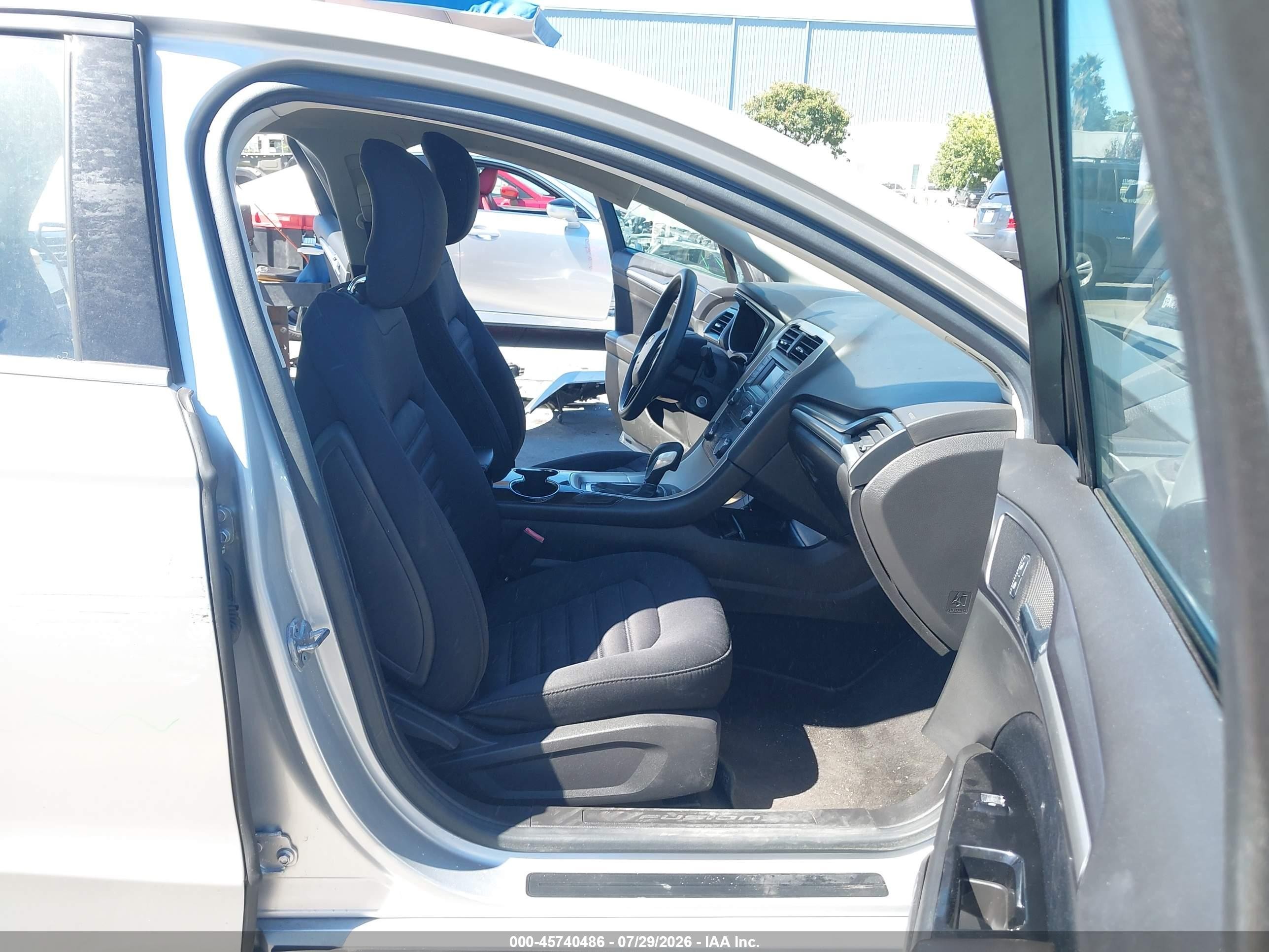 2014 Ford Fusion Hybrid Se Gray vin: 3FA6P0LU6ER357622