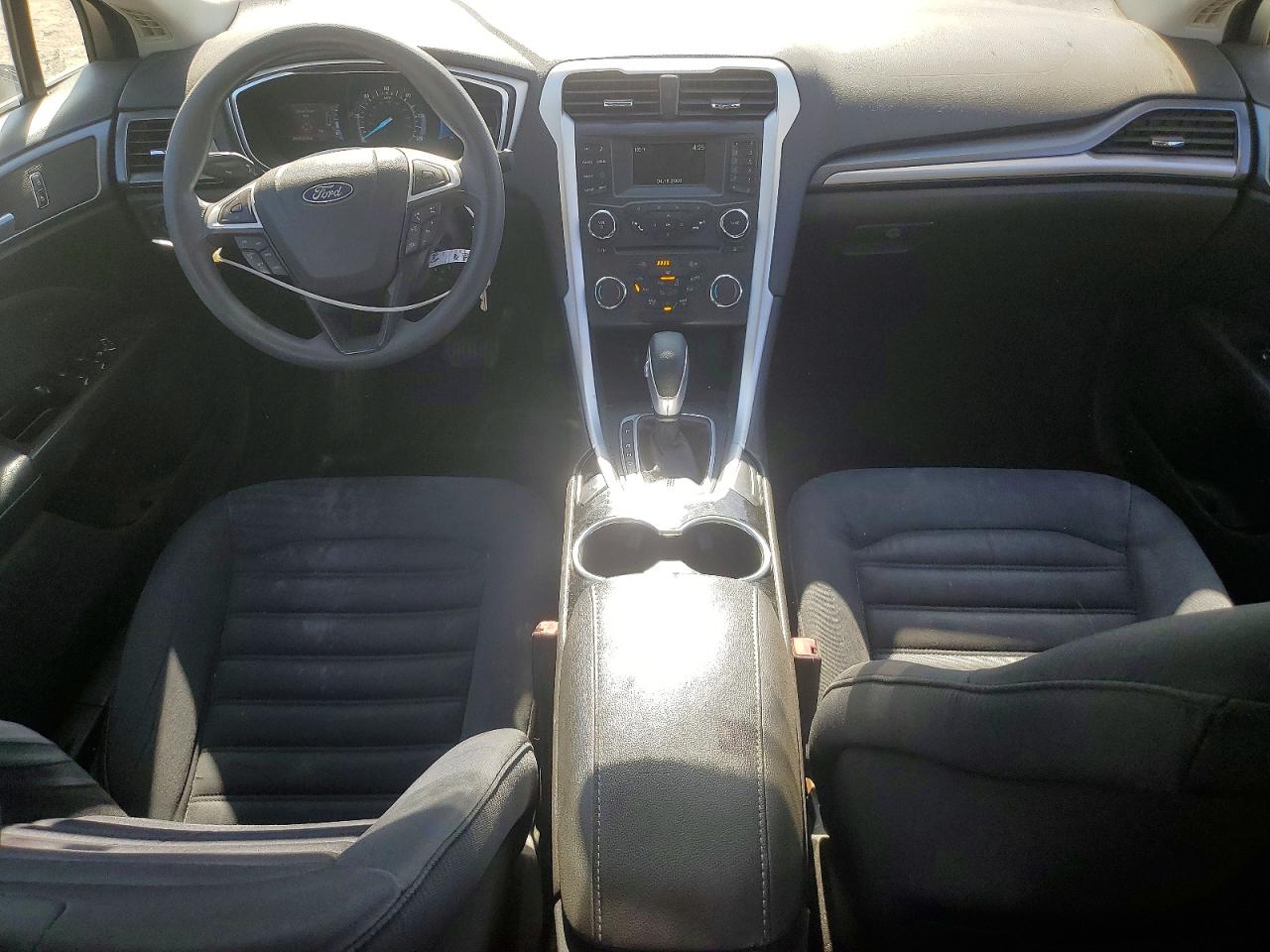 2015 Ford Fusion Se Hybrid White vin: 3FA6P0LU6FR229687