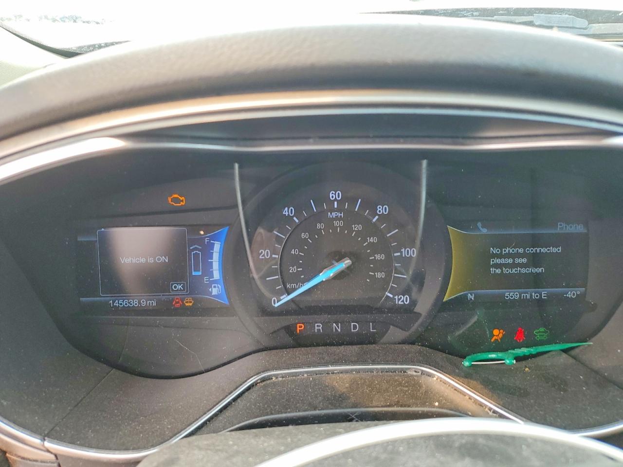 2015 Ford Fusion Se Hybrid Red vin: 3FA6P0LU6FR235375