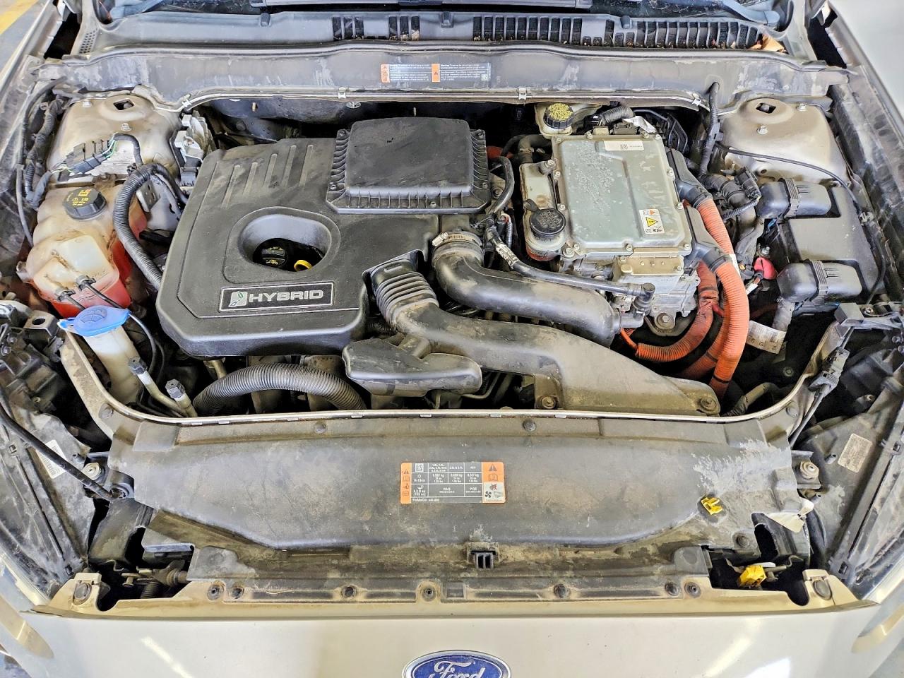 2015 Ford Fusion Se Hybrid Beige vin: 3FA6P0LU6FR254511