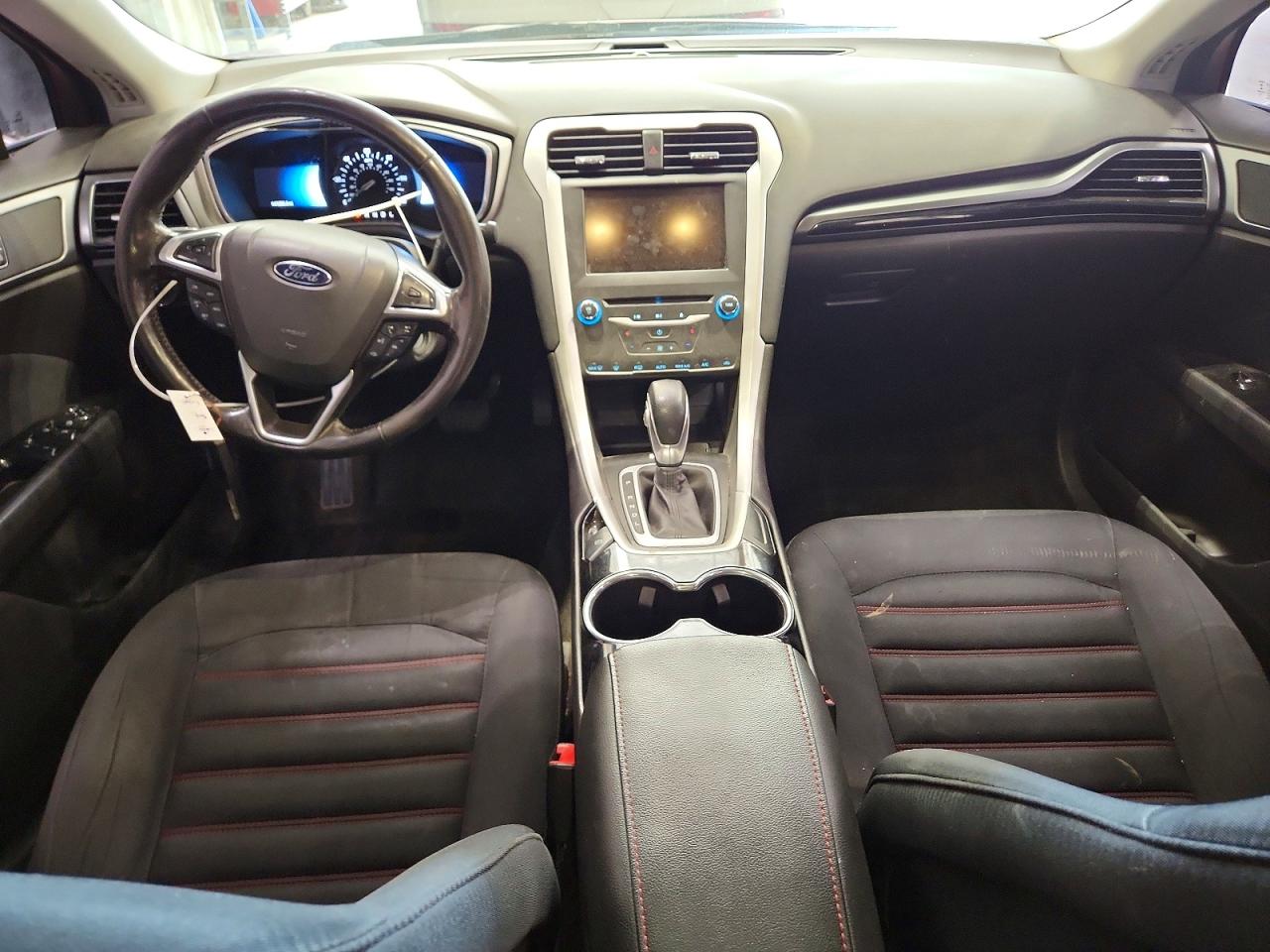 2015 Ford Fusion Se Hybrid Red vin: 3FA6P0LU6FR262091