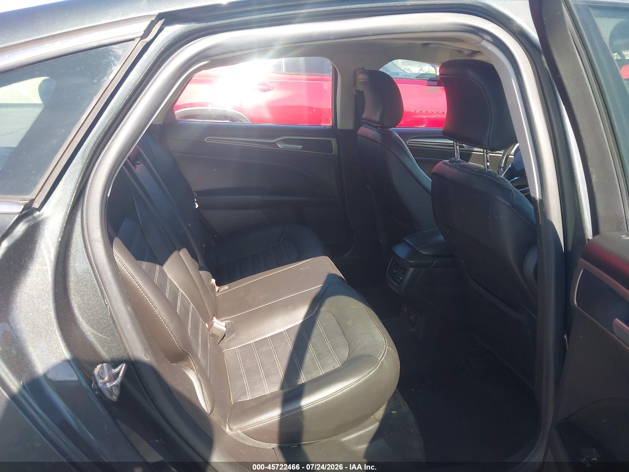 2015 Ford Fusion Hybrid Se Gray vin: 3FA6P0LU6FR280610