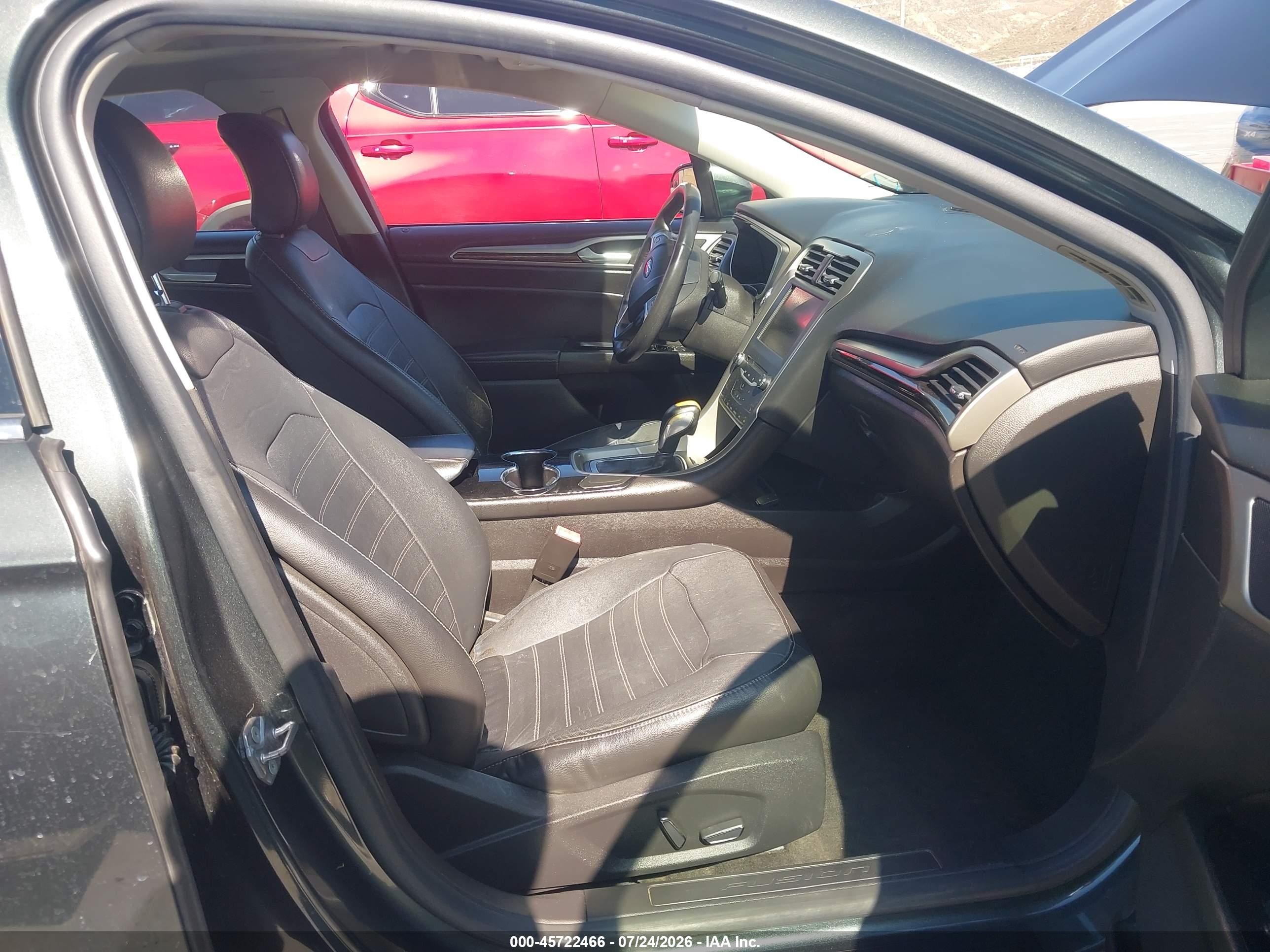2015 Ford Fusion Hybrid Se Gray vin: 3FA6P0LU6FR280610