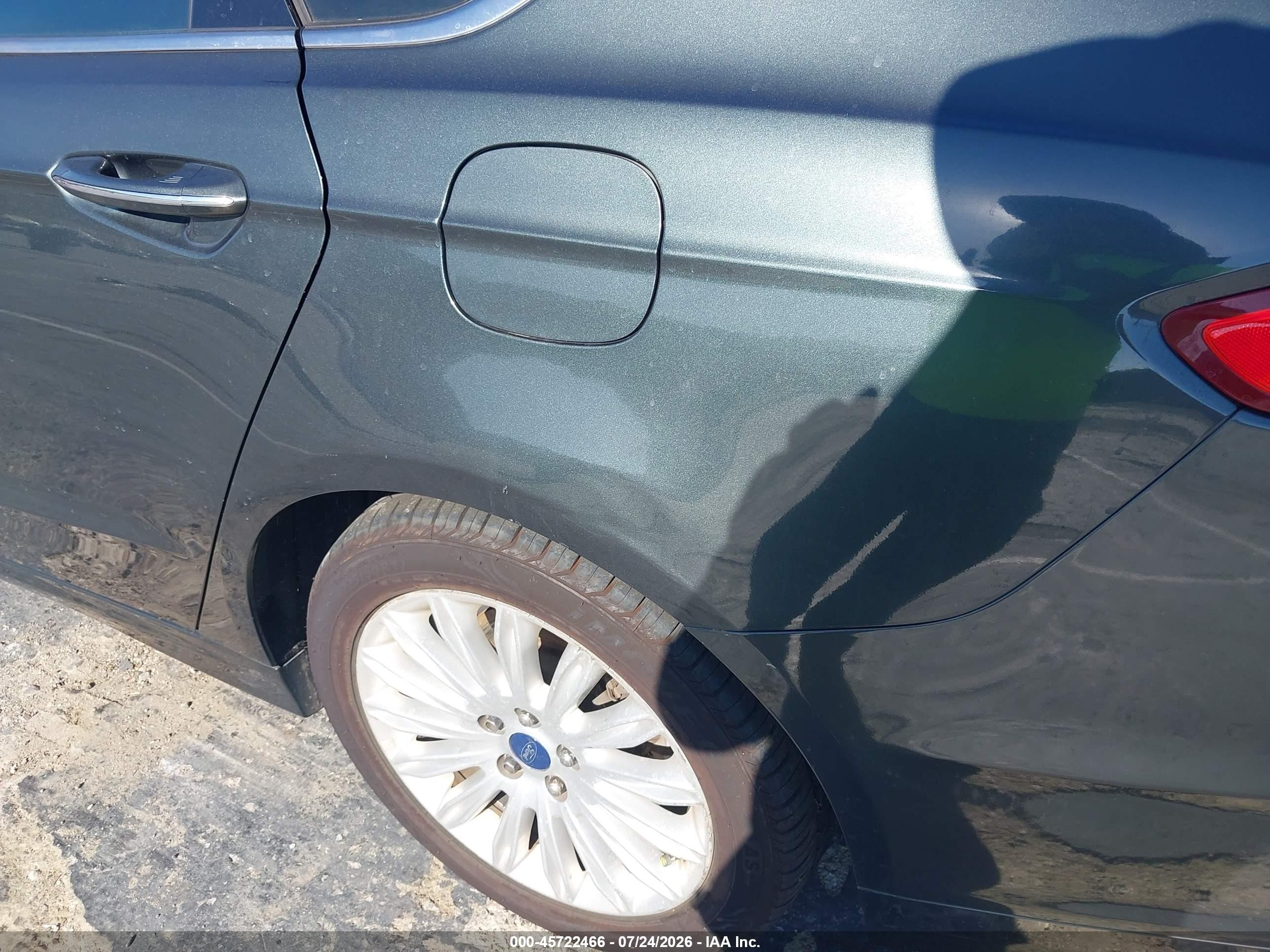 2015 Ford Fusion Hybrid Se Gray vin: 3FA6P0LU6FR280610
