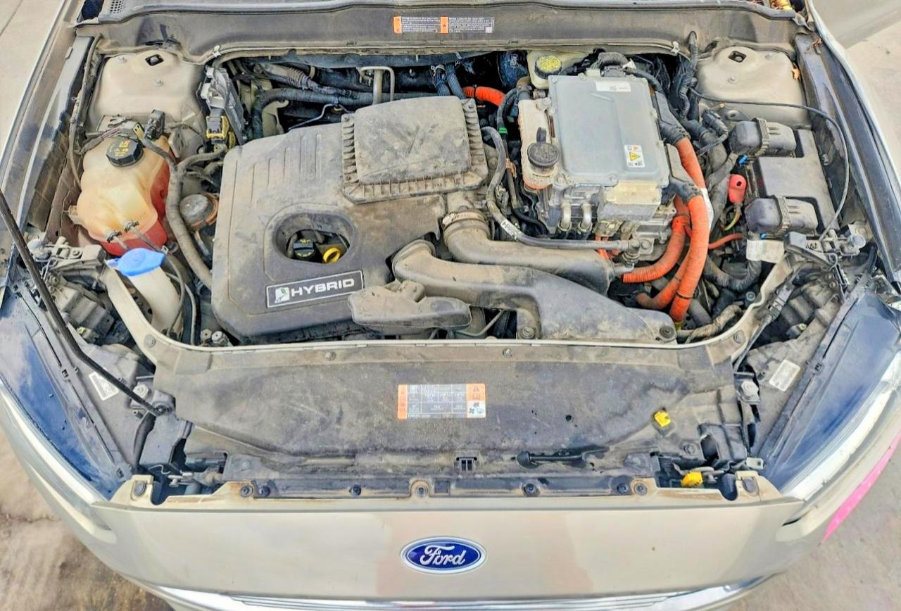 2015 Ford Fusion Se Hybrid Beige vin: 3FA6P0LU6FR283006