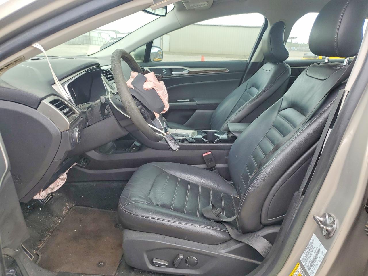 2015 Ford Fusion Se Hybrid Silver vin: 3FA6P0LU6FR304498