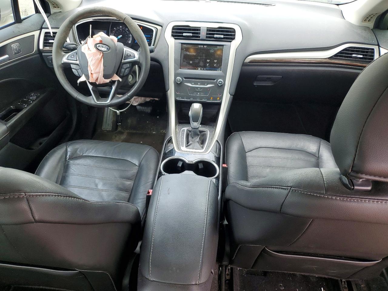 2015 Ford Fusion Se Hybrid Silver vin: 3FA6P0LU6FR304498