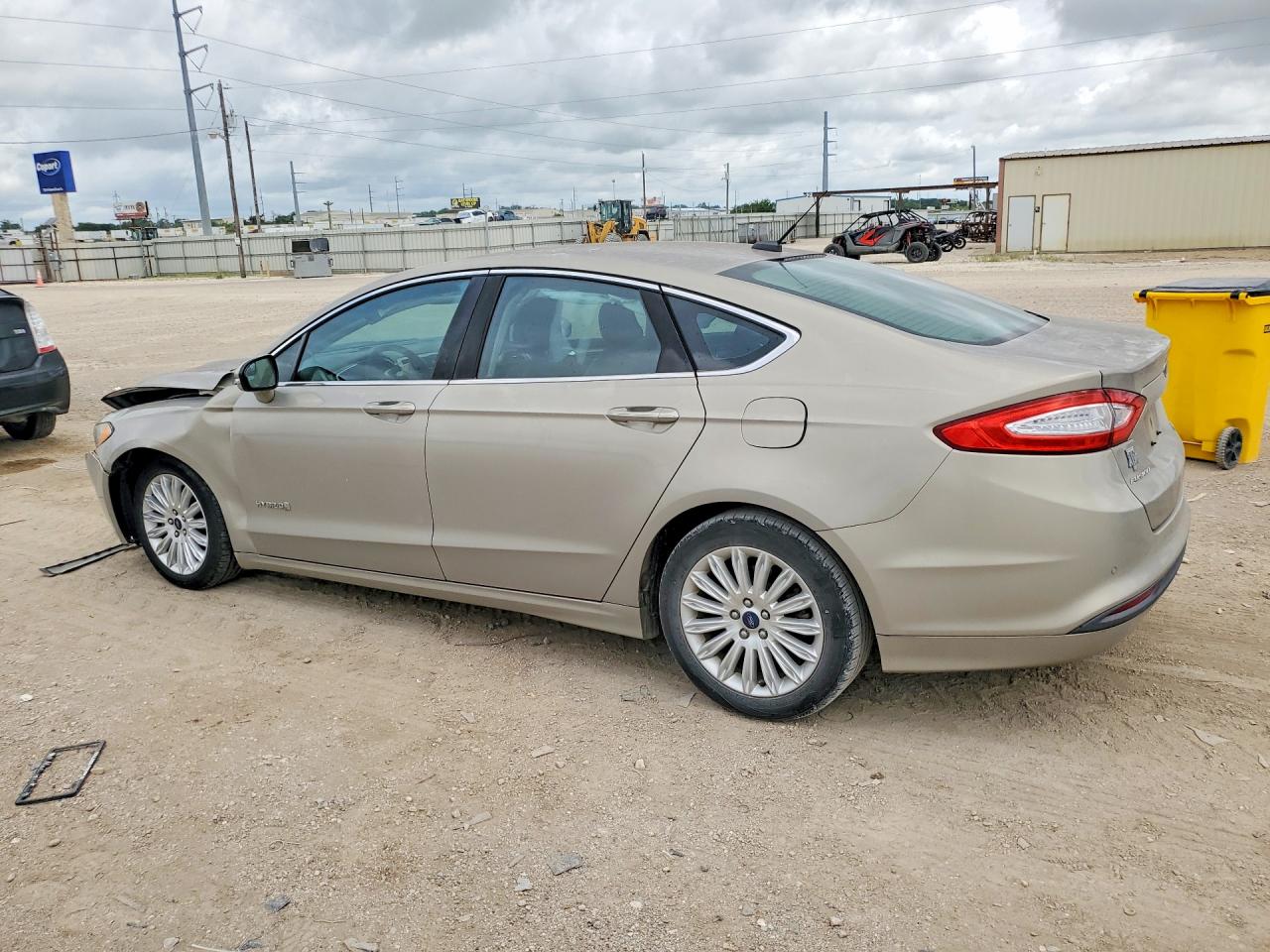 2015 Ford Fusion Se Hybrid Silver vin: 3FA6P0LU6FR304498