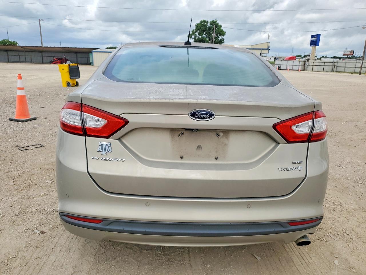 2015 Ford Fusion Se Hybrid Silver vin: 3FA6P0LU6FR304498