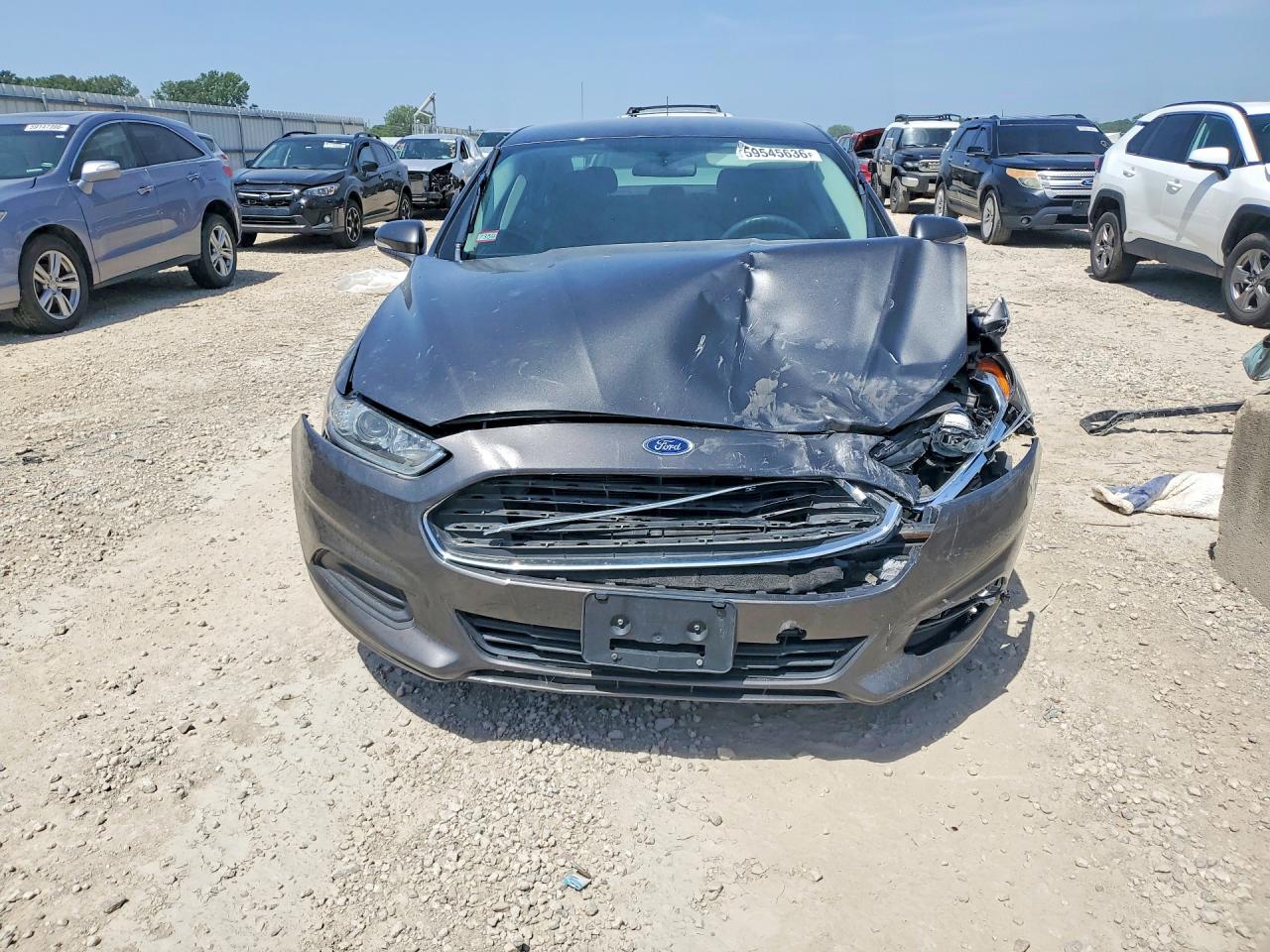 2016 Ford Fusion Se Hybrid Charcoal vin: 3FA6P0LU6GR345554
