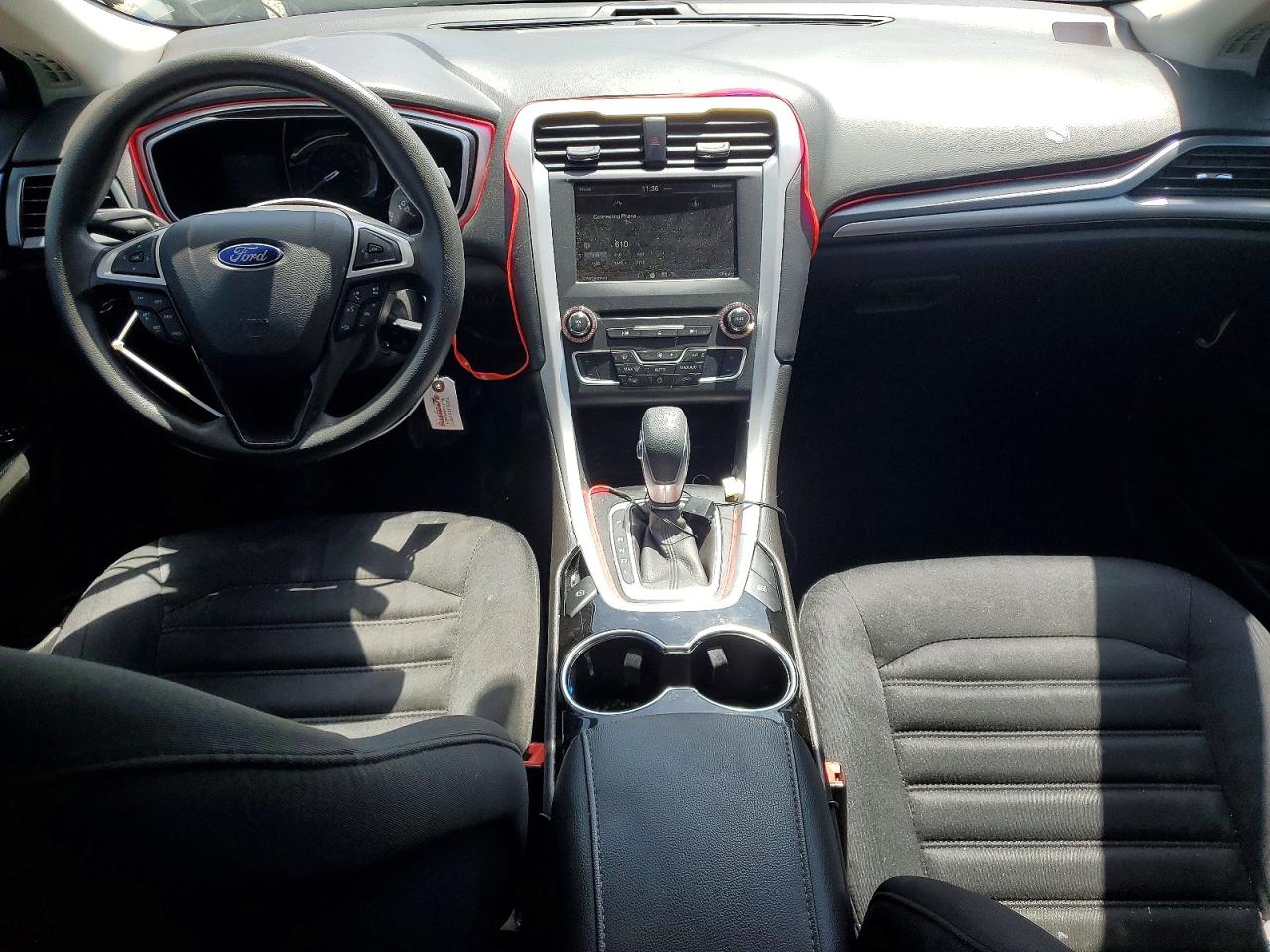 2016 Ford Fusion Se Hybrid Charcoal vin: 3FA6P0LU6GR345554