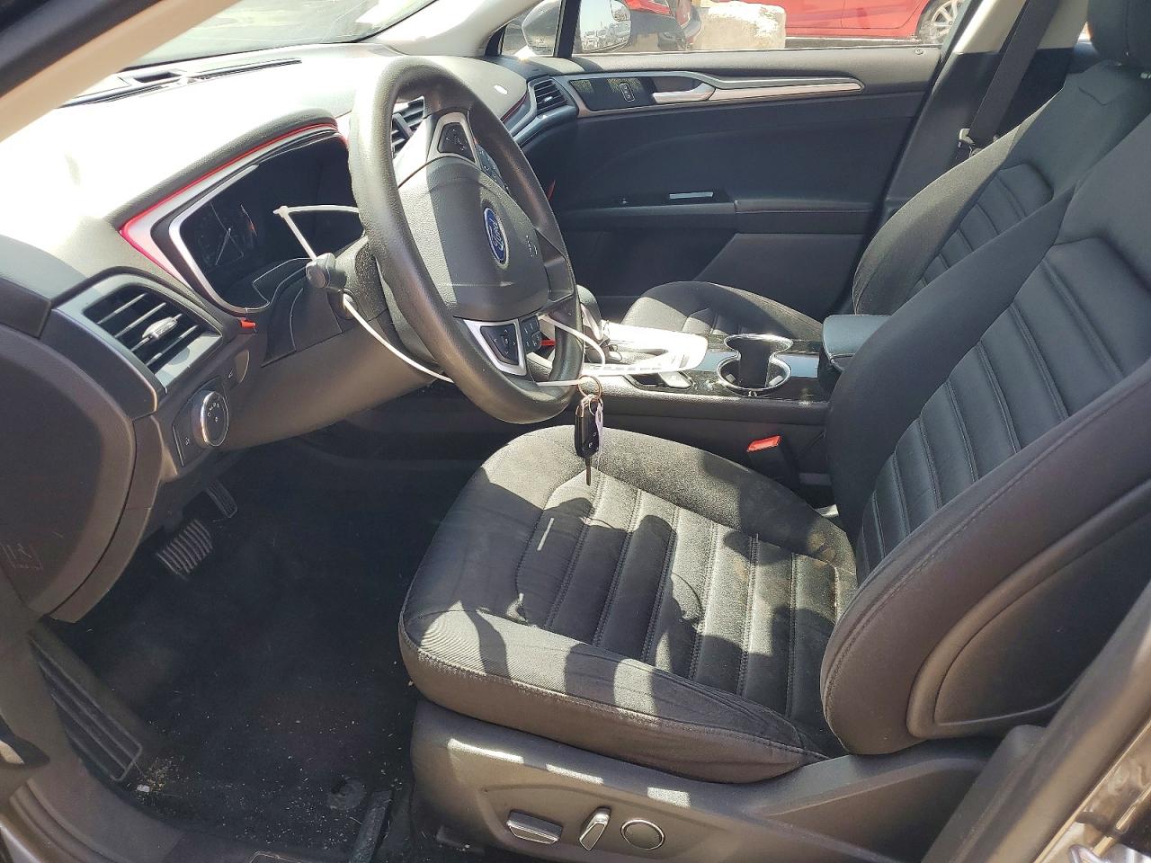 2016 Ford Fusion Se Hybrid Charcoal vin: 3FA6P0LU6GR345554