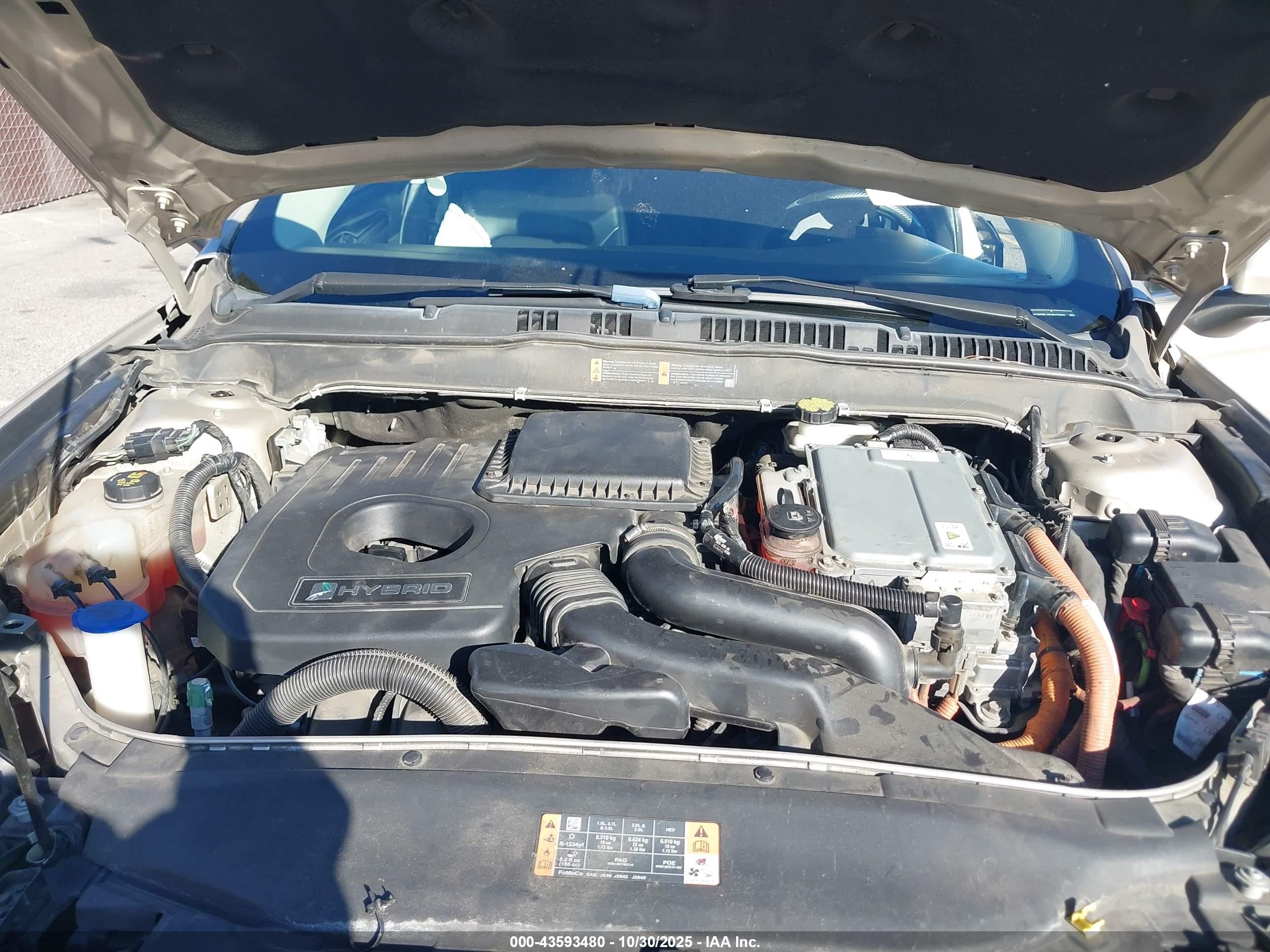 2018 Ford Fusion Hybrid Se Золотой vin: 3FA6P0LU6JR123975