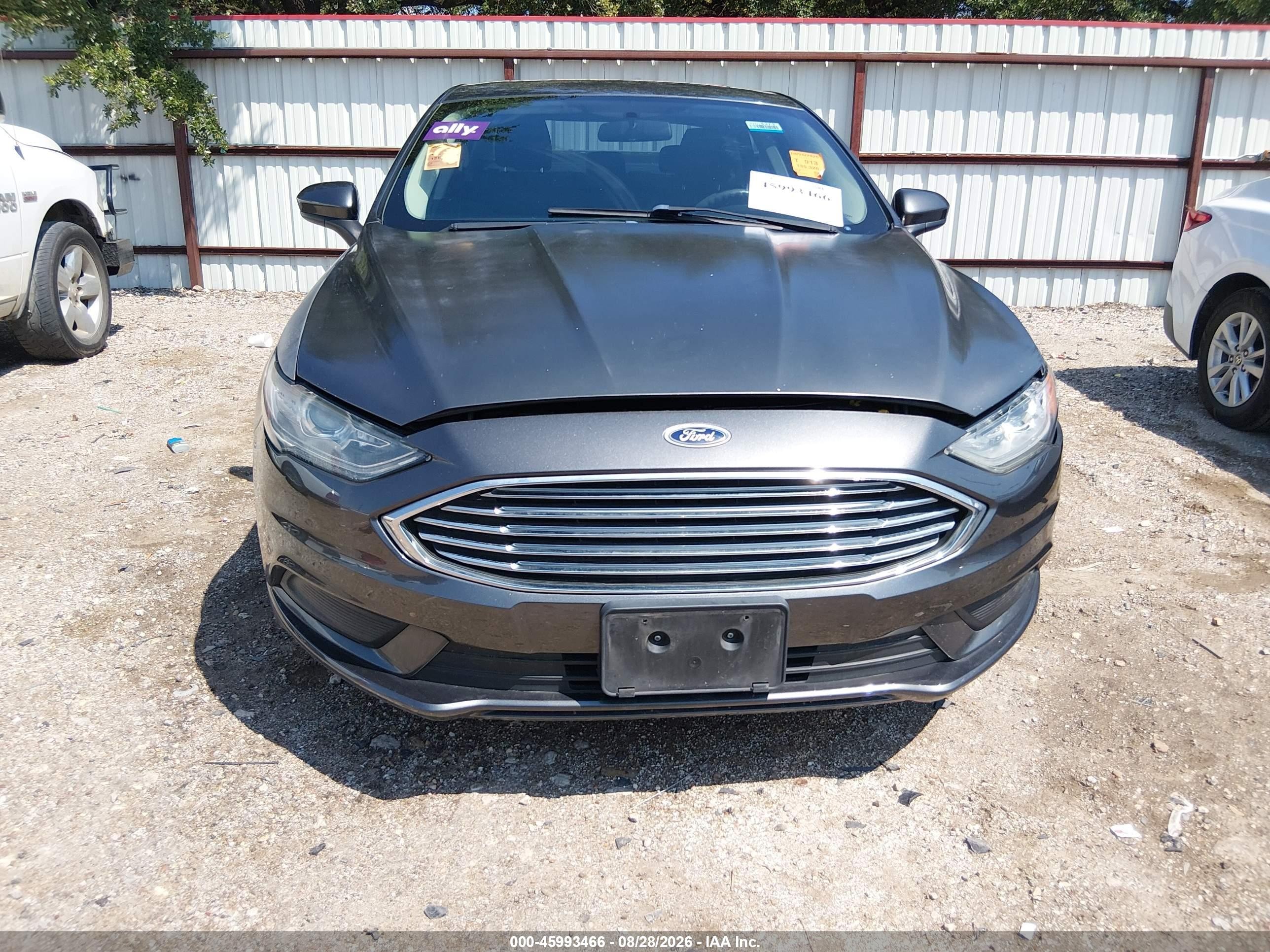 2018 Ford Fusion Hybrid Se Серый vin: 3FA6P0LU6JR197302