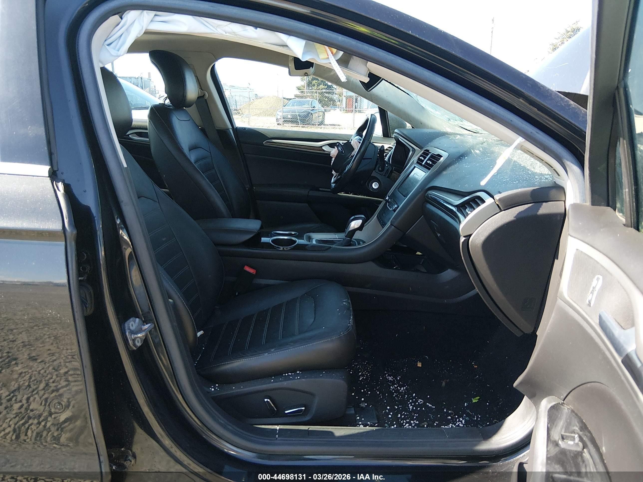 2013 Ford Fusion Hybrid Se Black vin: 3FA6P0LU7DR134231