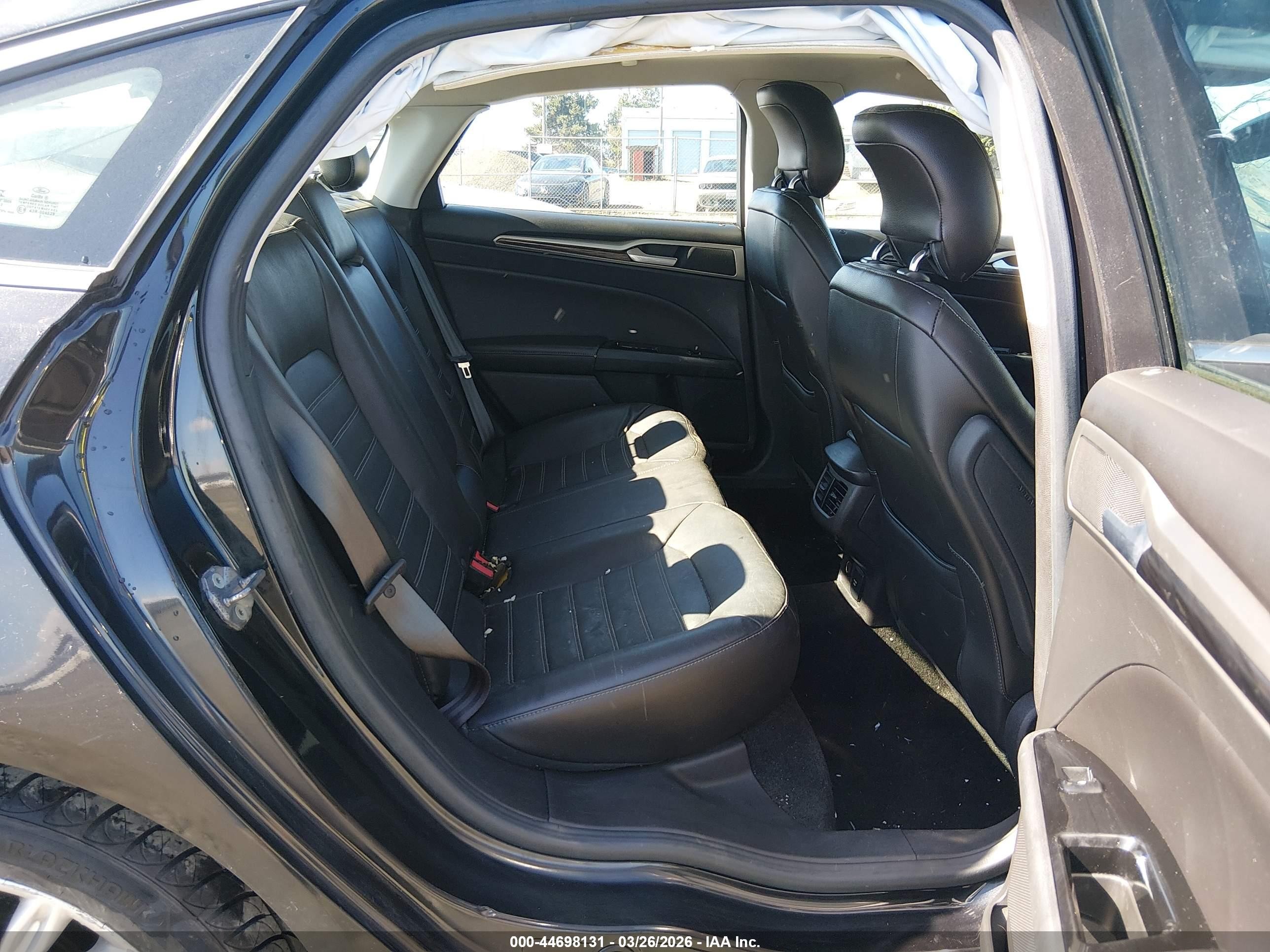 2013 Ford Fusion Hybrid Se Black vin: 3FA6P0LU7DR134231