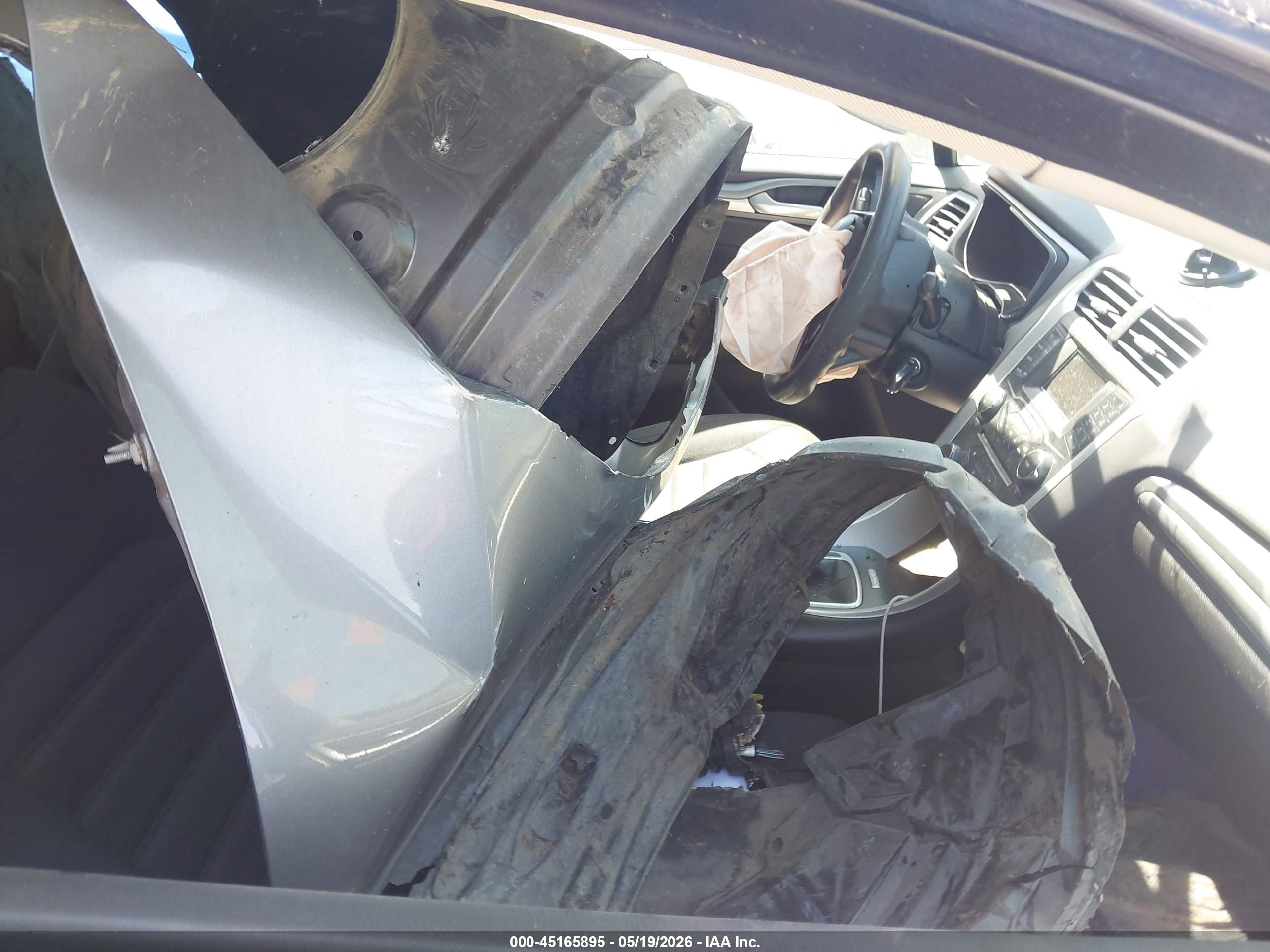 2013 Ford Fusion Hybrid Se Gray vin: 3FA6P0LU7DR149652