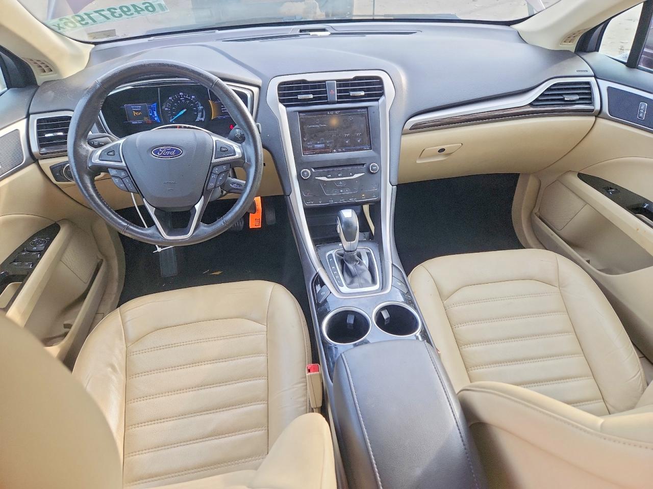 2013 Ford Fusion Se Hybrid Бордовый vin: 3FA6P0LU7DR181940