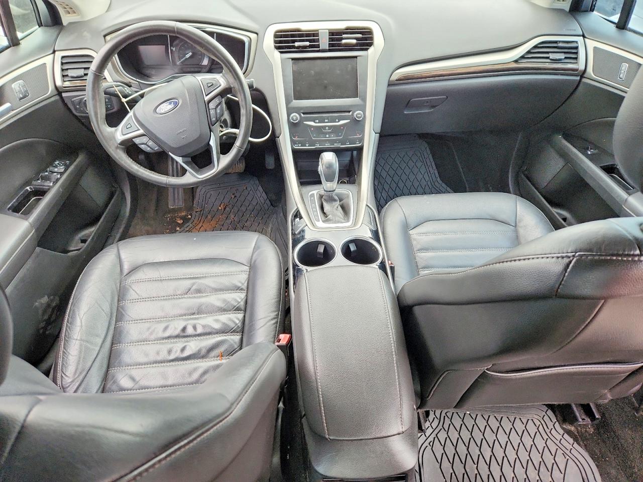 2013 Ford Fusion Se Hybrid Silver vin: 3FA6P0LU7DR206755
