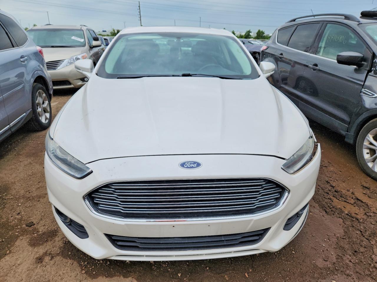 2013 Ford Fusion Se Hybrid Silver vin: 3FA6P0LU7DR206755