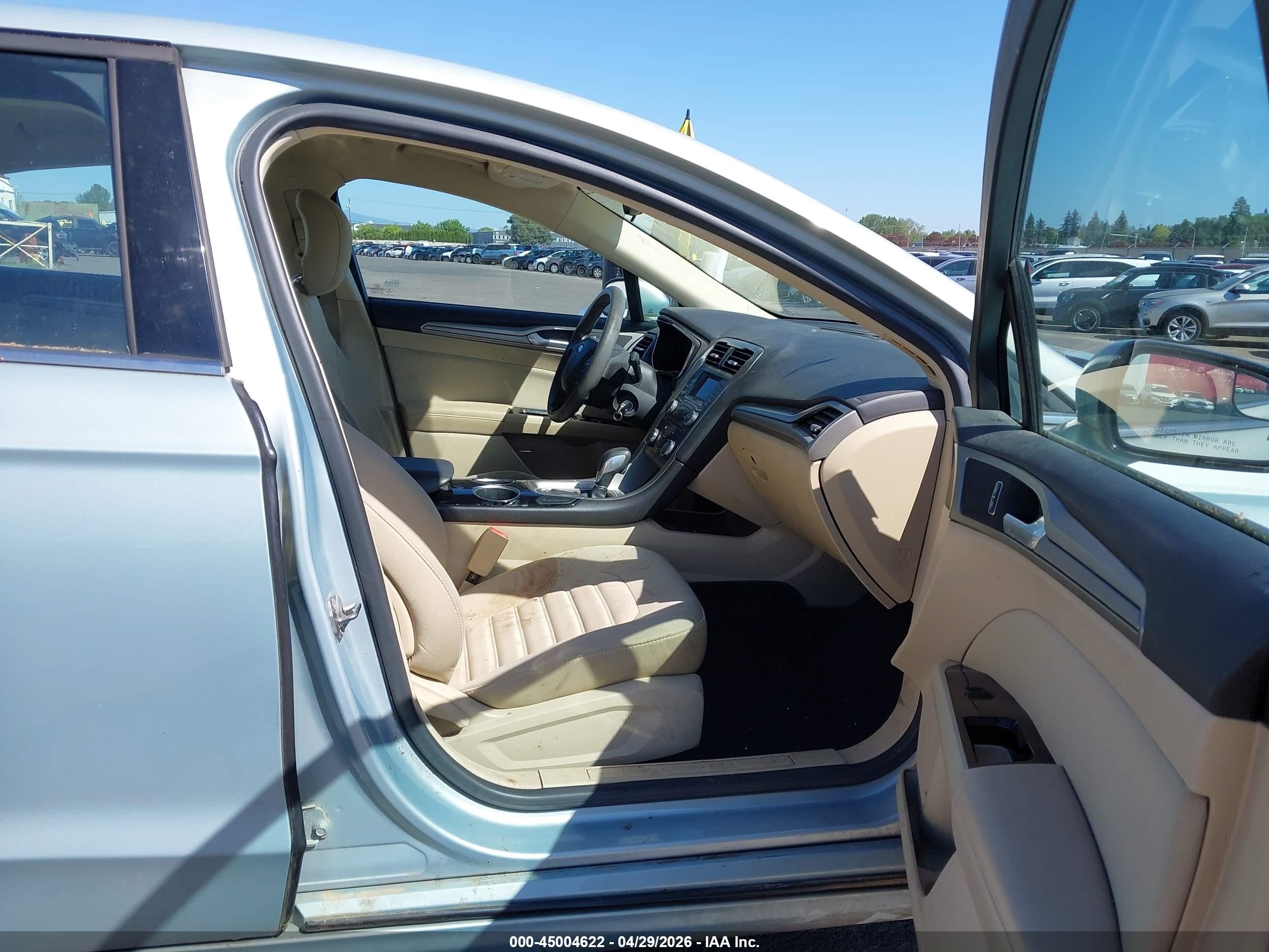 2013 Ford Fusion Hybrid Se Silver vin: 3FA6P0LU7DR207209
