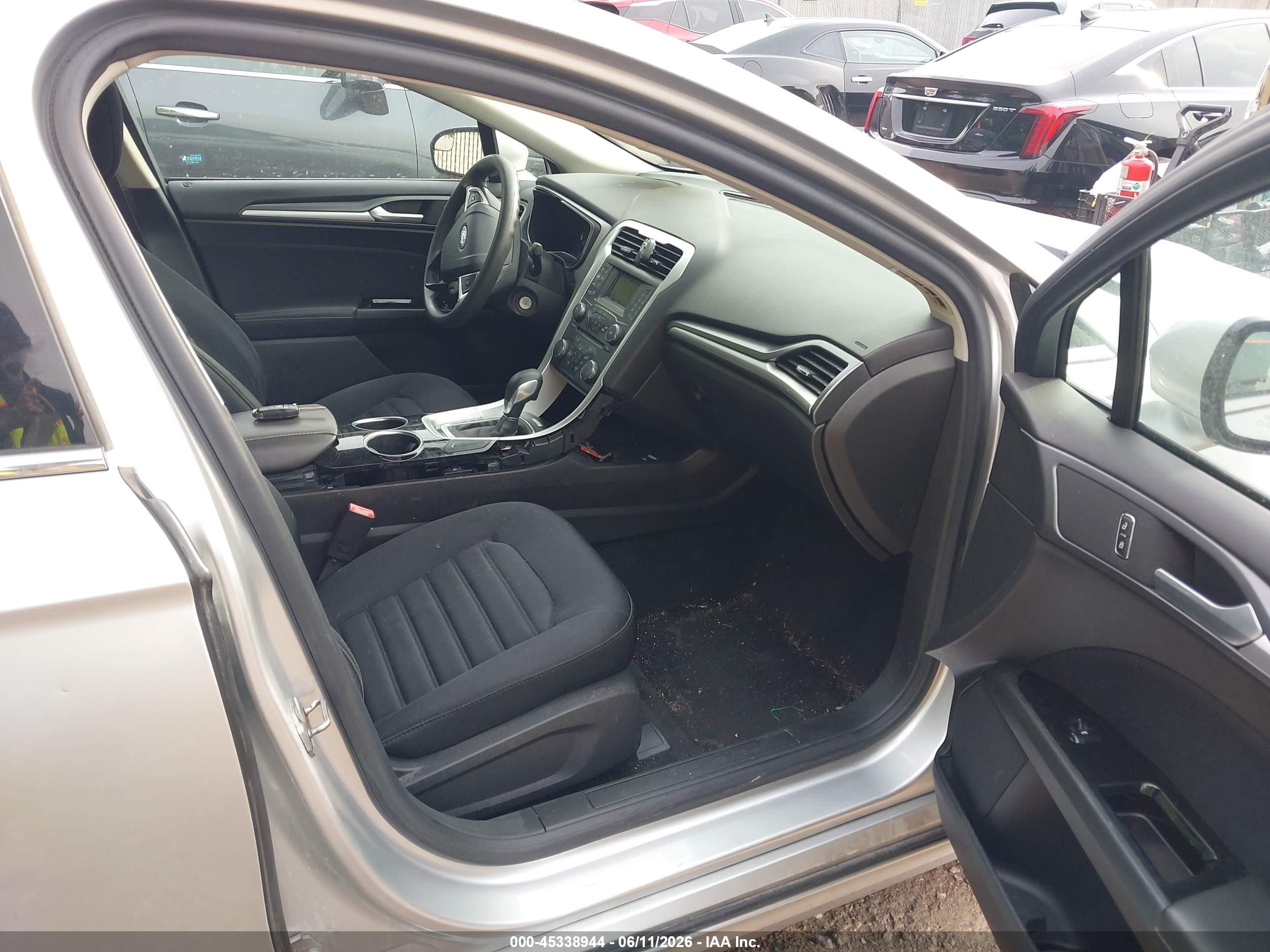 2013 Ford Fusion Hybrid Se Silver vin: 3FA6P0LU7DR221255