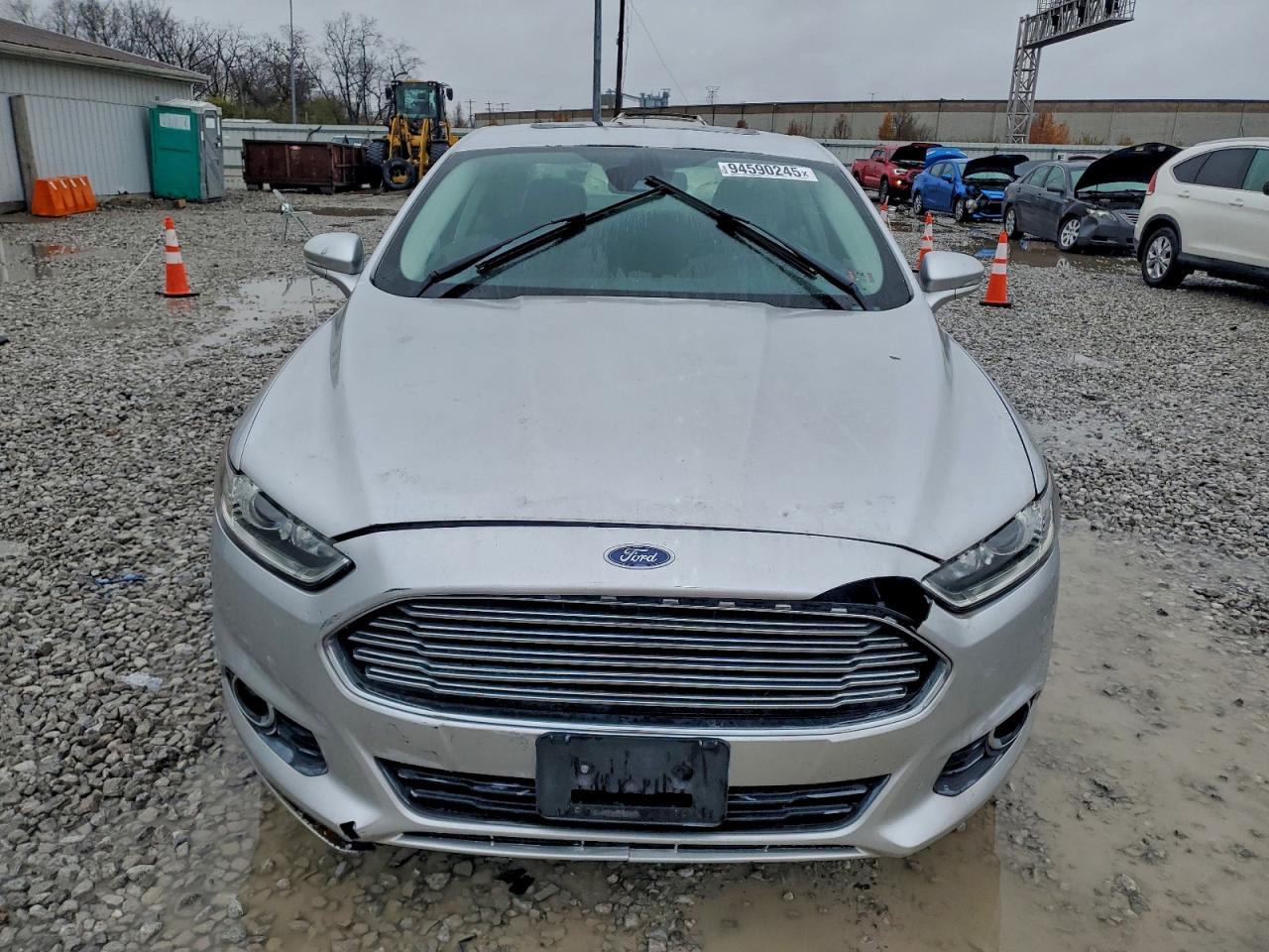 2013 Ford Fusion Se Hybrid Серебряный vin: 3FA6P0LU7DR230618
