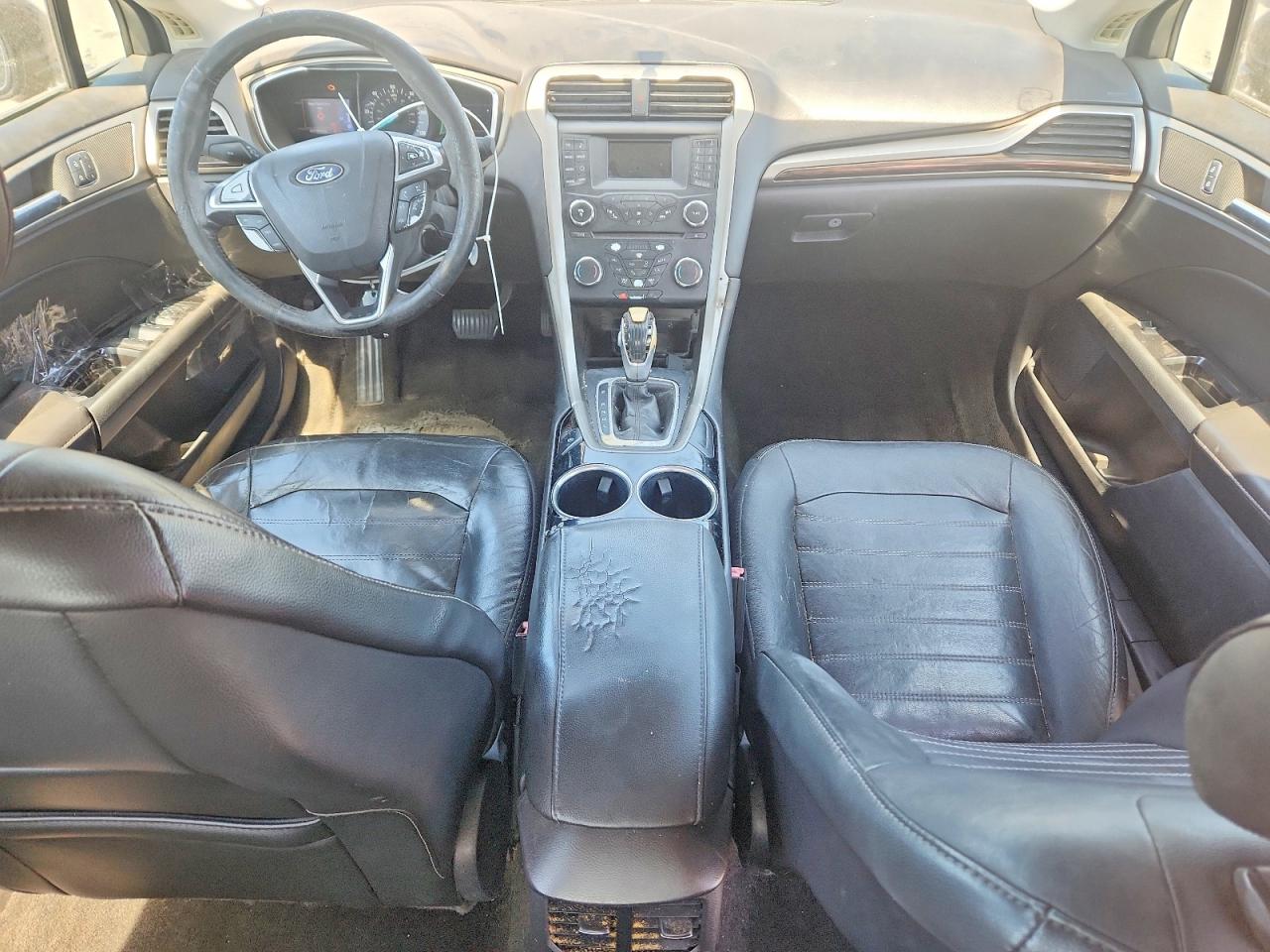 2013 Ford Fusion Se Hybrid Черный vin: 3FA6P0LU7DR243305