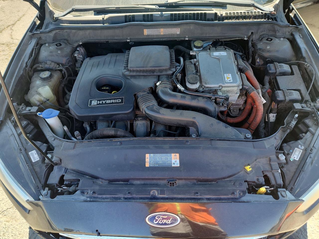2013 Ford Fusion Se Hybrid Черный vin: 3FA6P0LU7DR243305