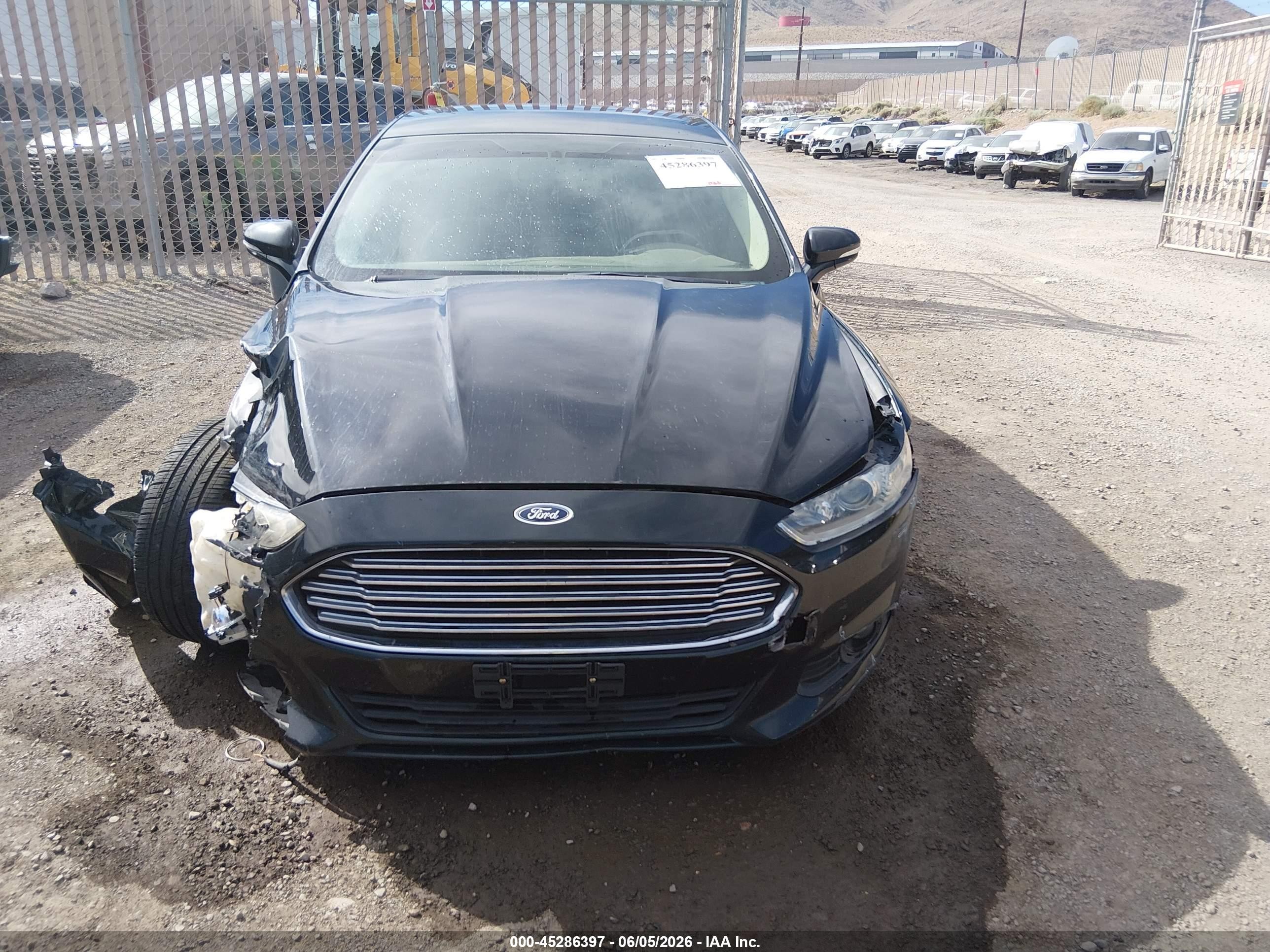 2014 Ford Fusion Hybrid Se Black vin: 3FA6P0LU7ER164217