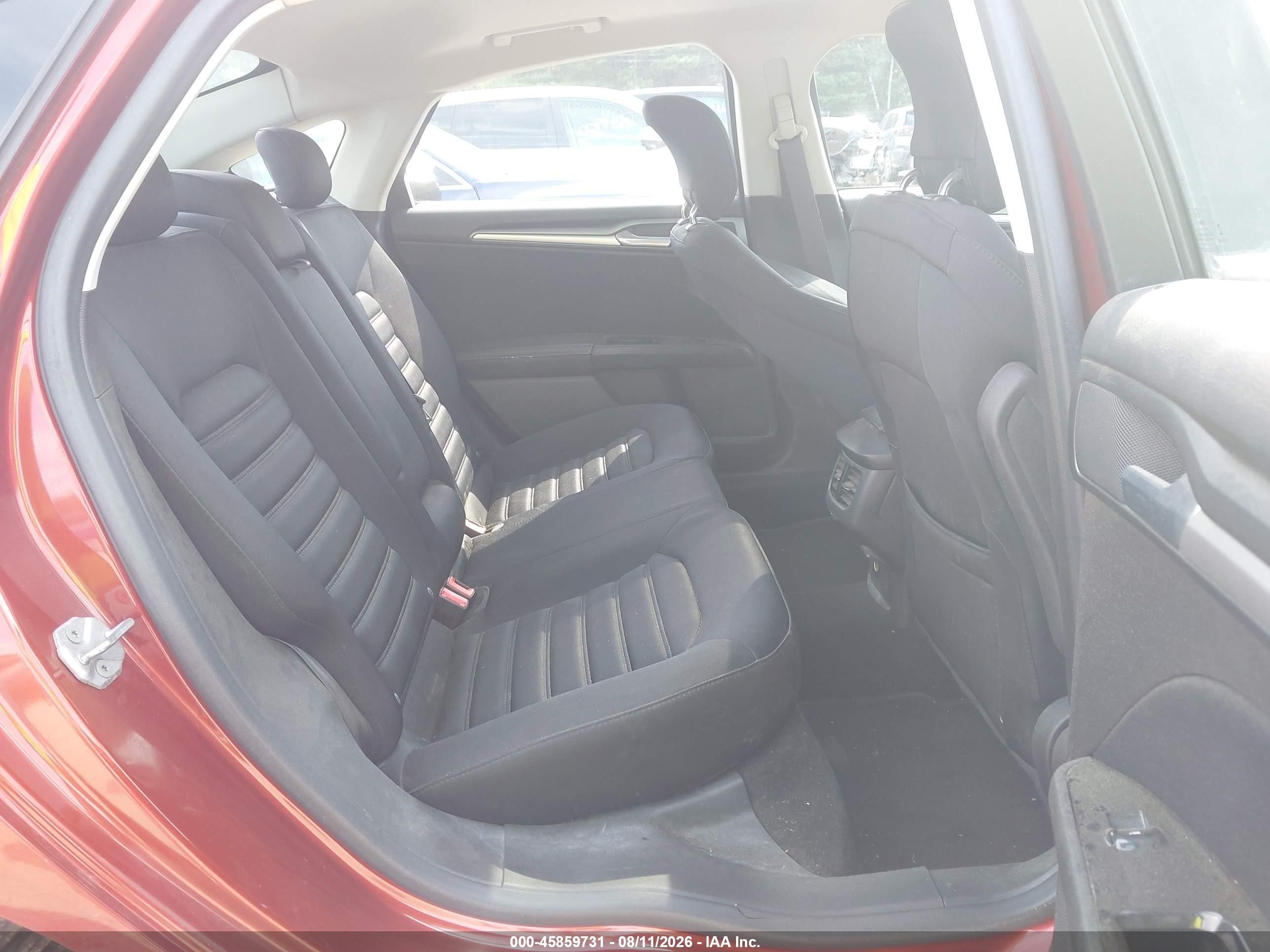 2014 Ford Fusion Hybrid Se Red vin: 3FA6P0LU7ER172477