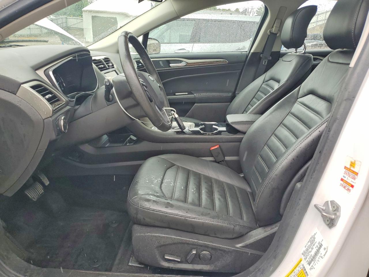 2014 Ford Fusion Se Hybrid Белый vin: 3FA6P0LU7ER239613