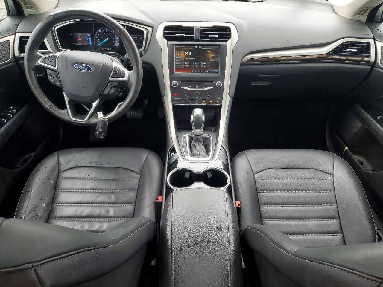 2014 Ford Fusion Se Hybrid Белый vin: 3FA6P0LU7ER239613