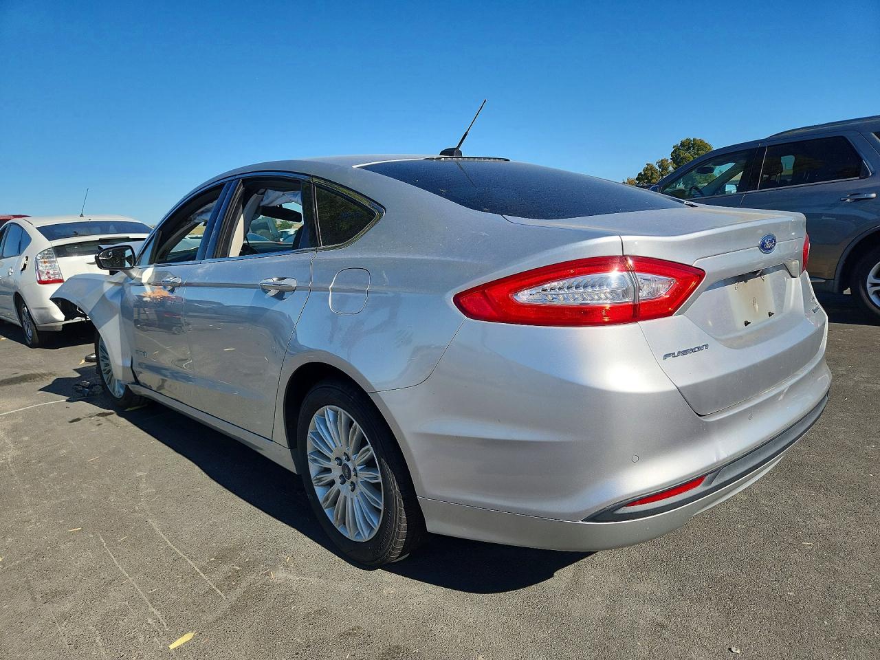 2014 Ford Fusion Se Hybrid Silver vin: 3FA6P0LU7ER269999