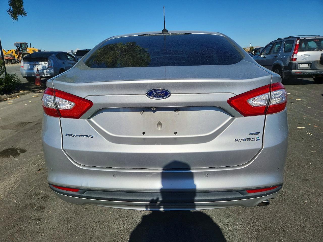 2014 Ford Fusion Se Hybrid Silver vin: 3FA6P0LU7ER269999