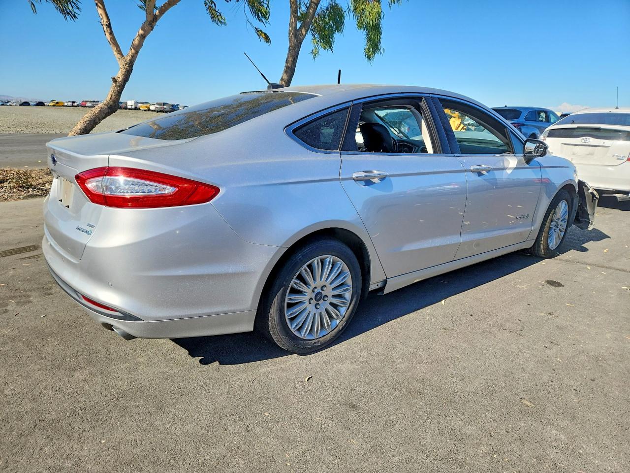 2014 Ford Fusion Se Hybrid Silver vin: 3FA6P0LU7ER269999