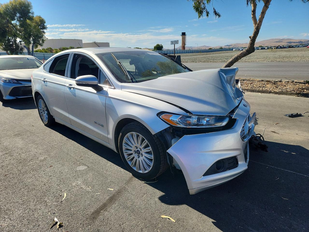 2014 Ford Fusion Se Hybrid Silver vin: 3FA6P0LU7ER269999