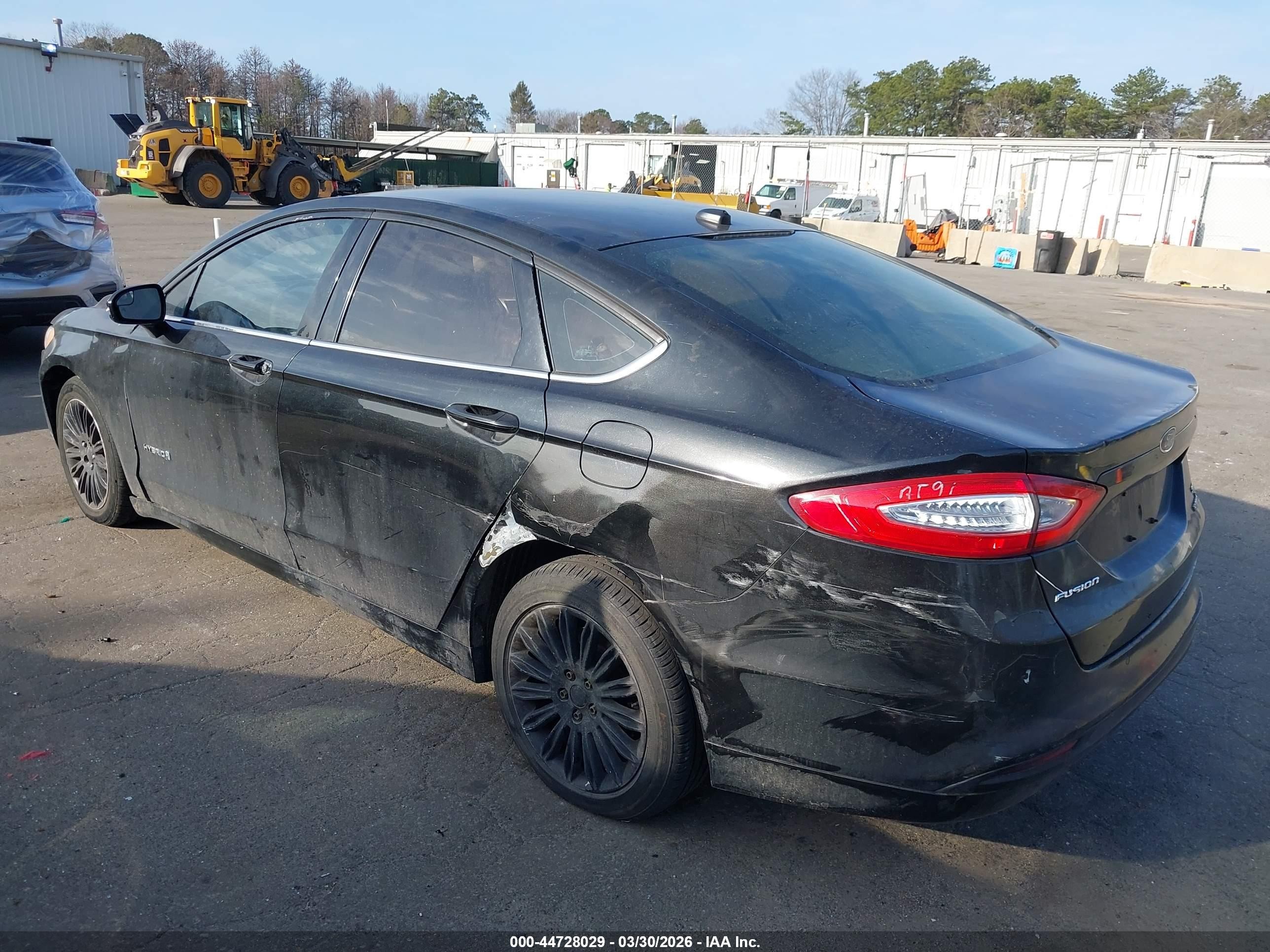 2014 Ford Fusion Hybrid Se Черный vin: 3FA6P0LU7ER272059