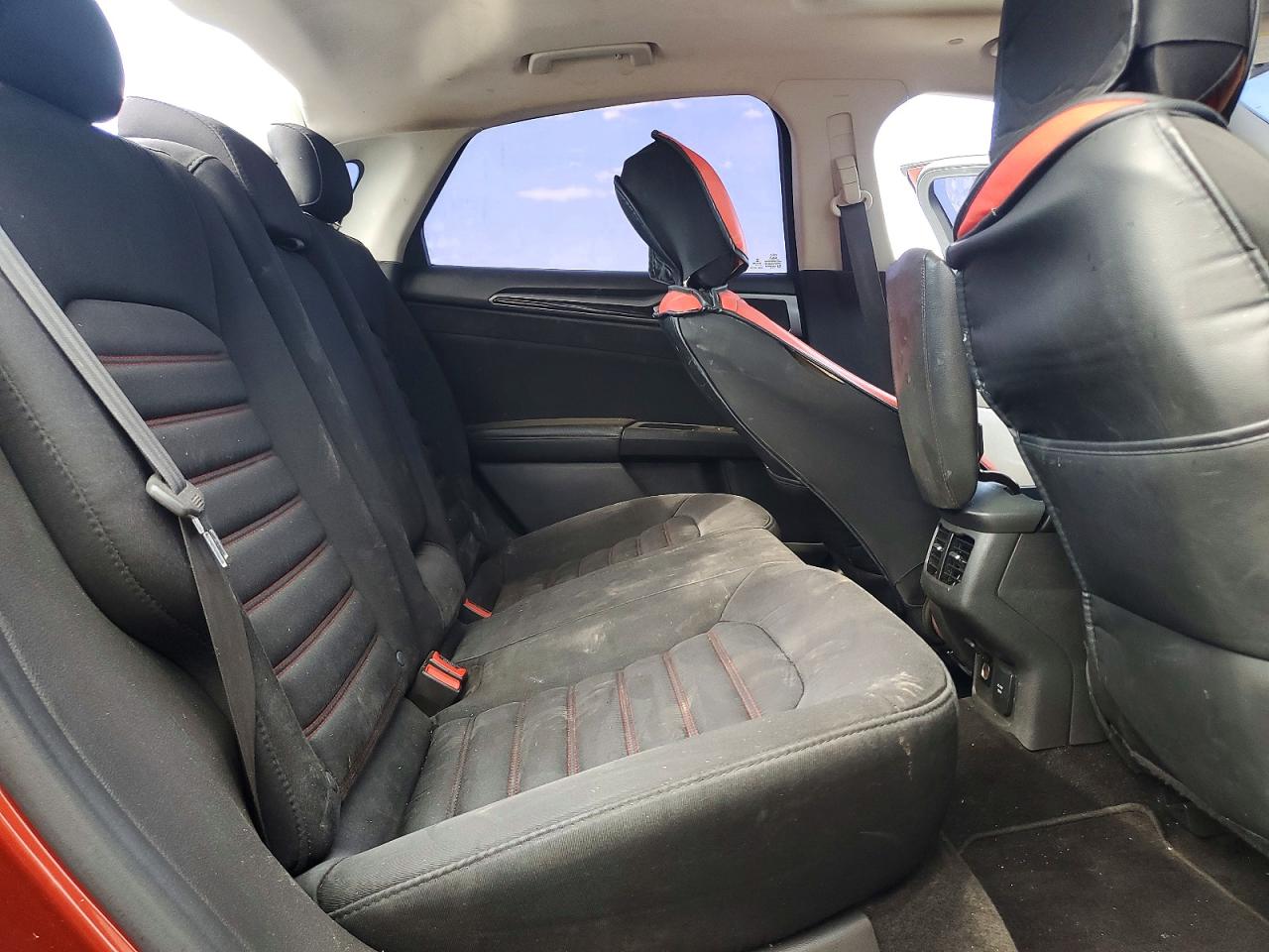 2014 Ford Fusion Se Hybrid Red vin: 3FA6P0LU7ER292120