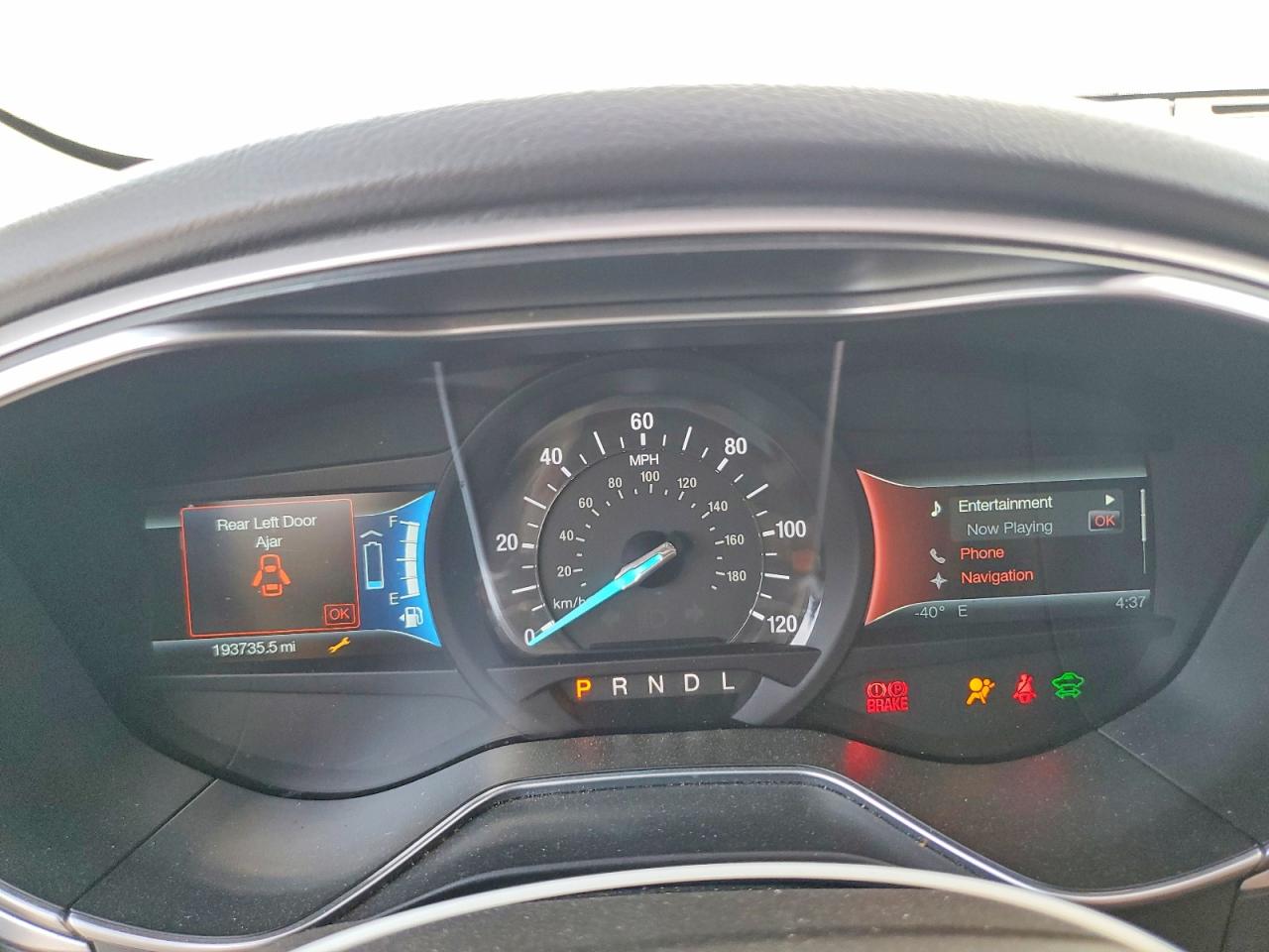 2014 Ford Fusion Se Hybrid Red vin: 3FA6P0LU7ER292120