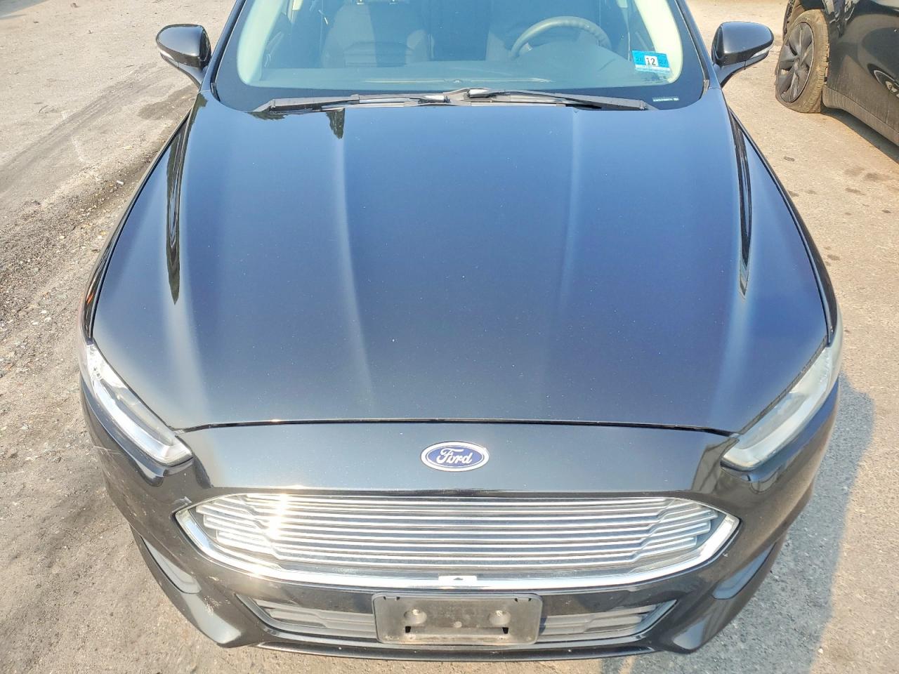 2014 Ford Fusion Se Hybrid Black vin: 3FA6P0LU7ER292778