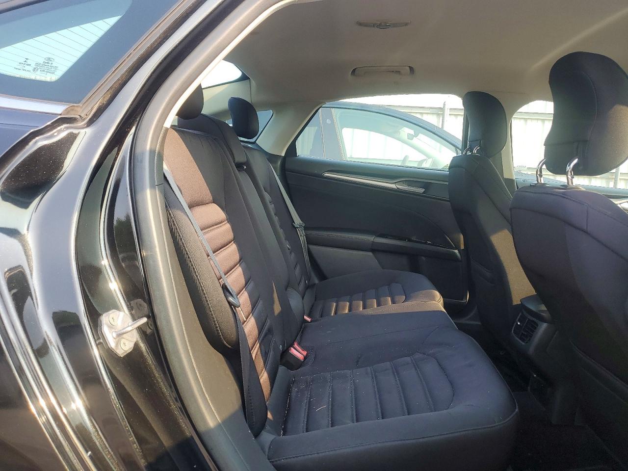 2014 Ford Fusion Se Hybrid Black vin: 3FA6P0LU7ER292778